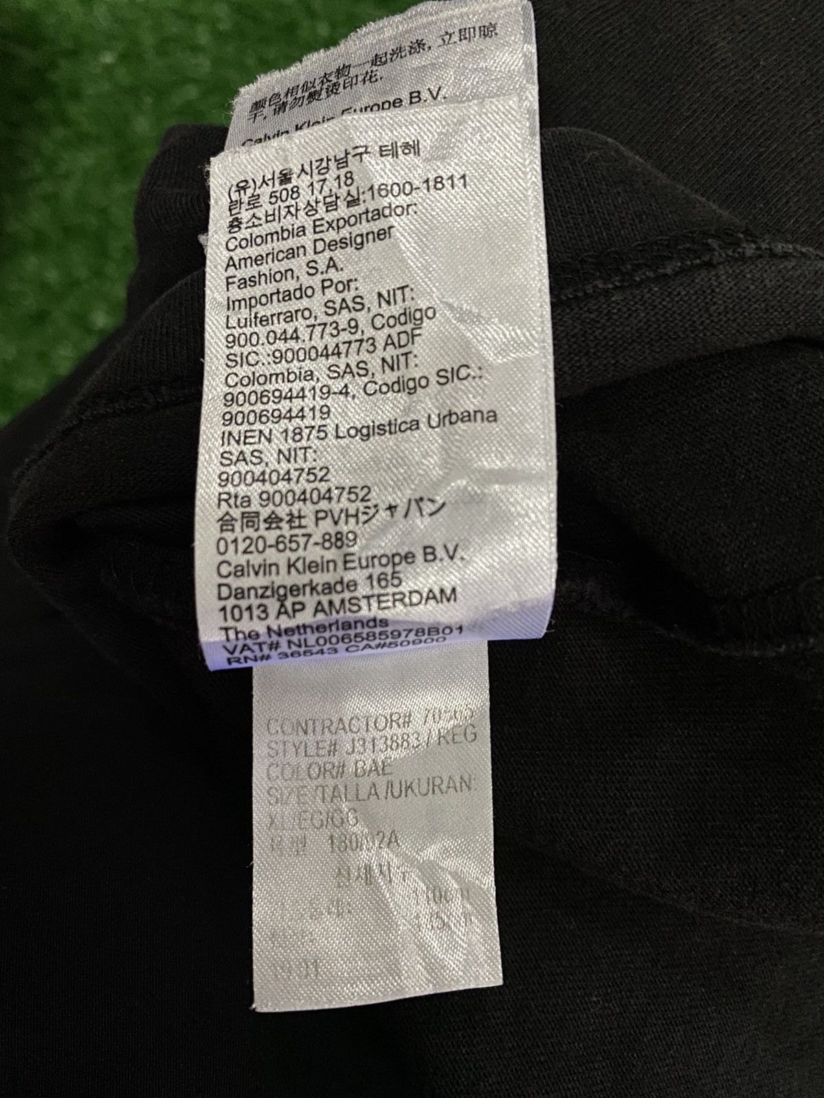 Calvin Klein CALVIN KLEIN JEANS BLACK MAN’S T-SHIRT Size US XL / EU 56 / 4 - 6 Thumbnail