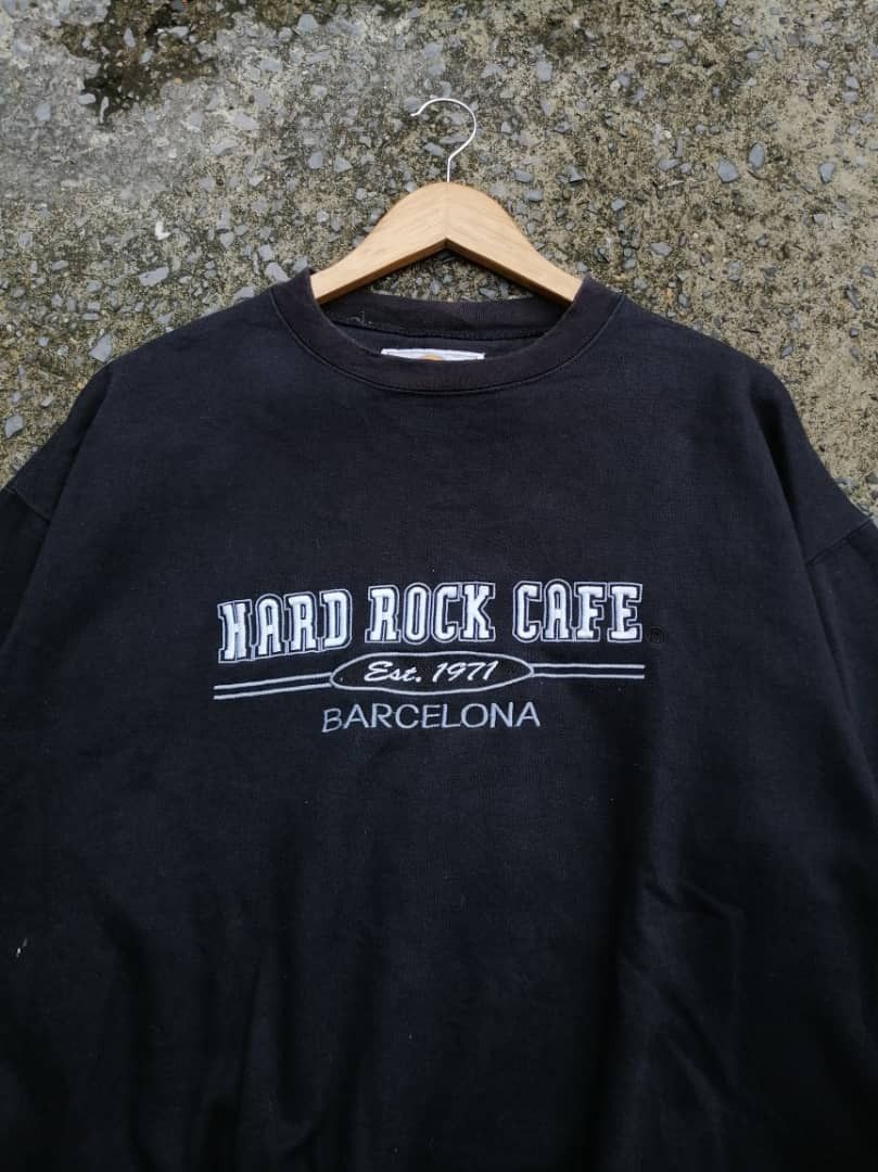 Hard Rock Cafe × Vintage Vintage Hard Rock Cafe Barcelona Sweatshirt Size US L / EU 52-54 / 3 - 2 Thumbnail