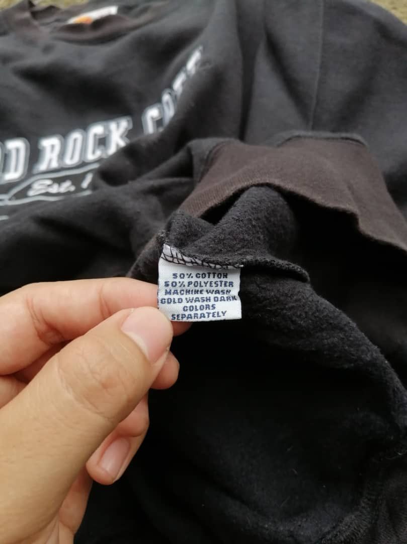 Hard Rock Cafe × Vintage Vintage Hard Rock Cafe Barcelona Sweatshirt Size US L / EU 52-54 / 3 - 8 Thumbnail