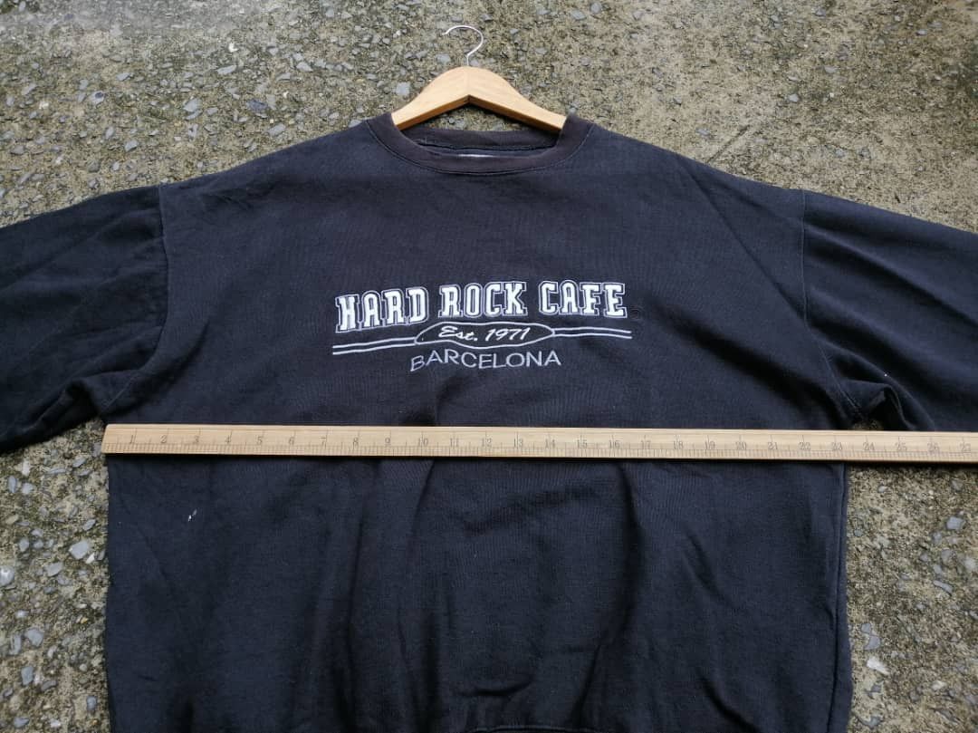 Hard Rock Cafe × Vintage Vintage Hard Rock Cafe Barcelona Sweatshirt Size US L / EU 52-54 / 3 - 4 Thumbnail