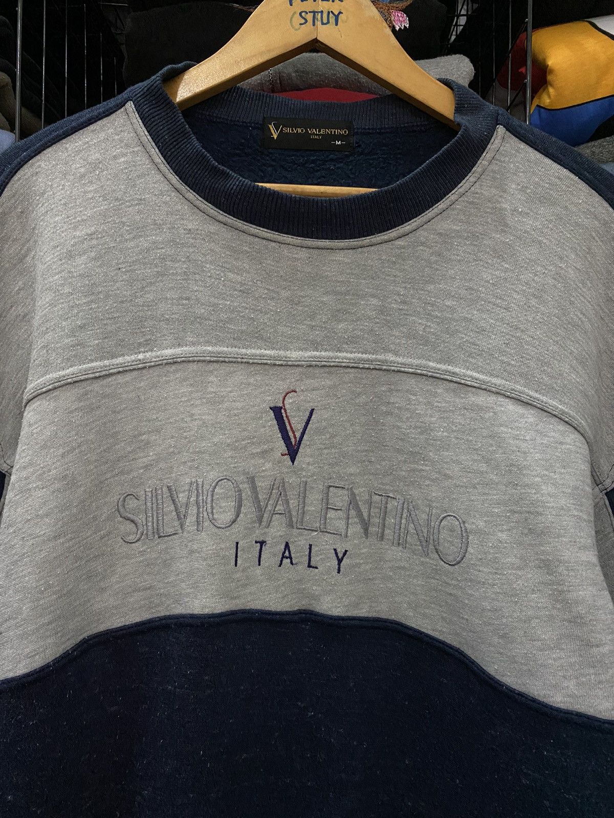 Valentino Vintage Silvio Valentino Italy Sweater Size US M / EU 48-50 / 2 - 2 Thumbnail
