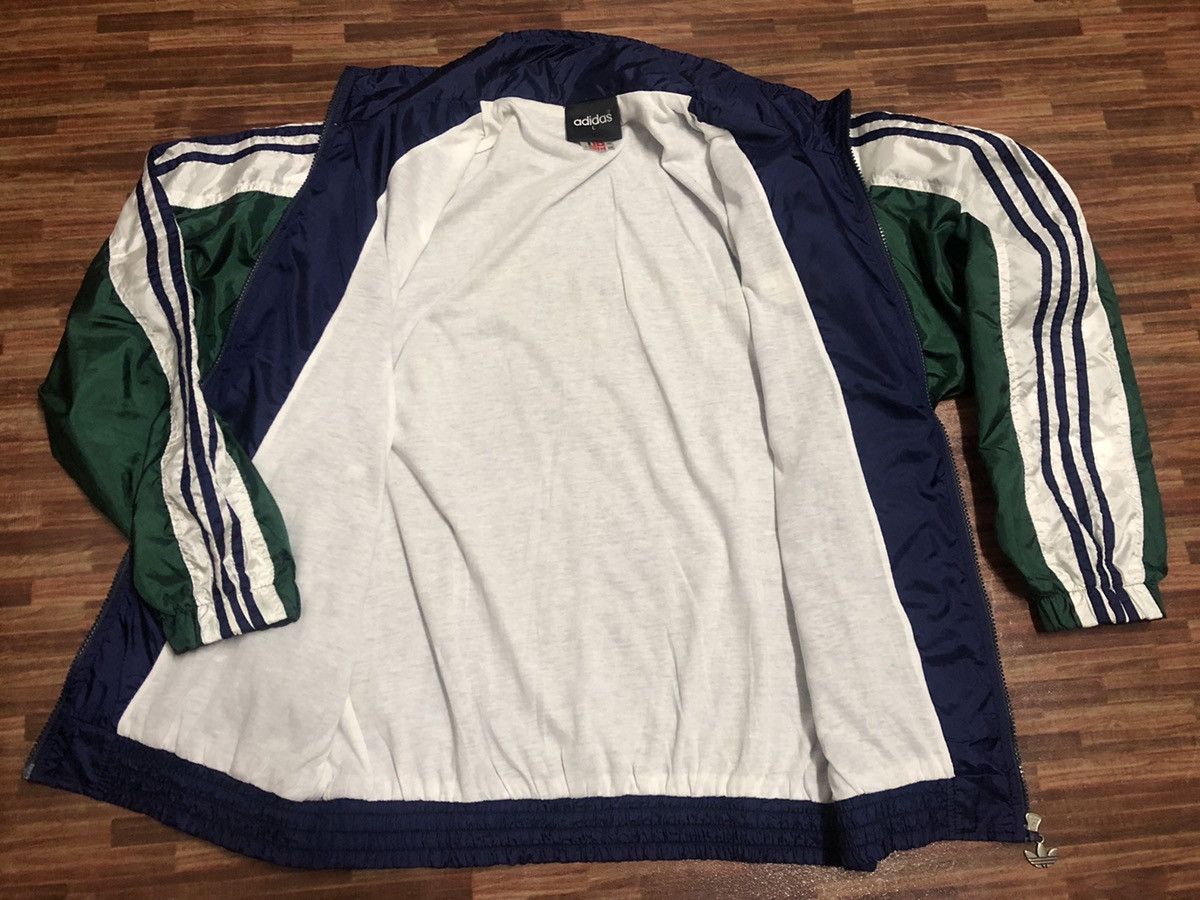 Adidas Rare 90s Vintage Retro Adidas Colour Way Windbreaker Jacket Size US L / EU 52-54 / 3 - 5 Thumbnail