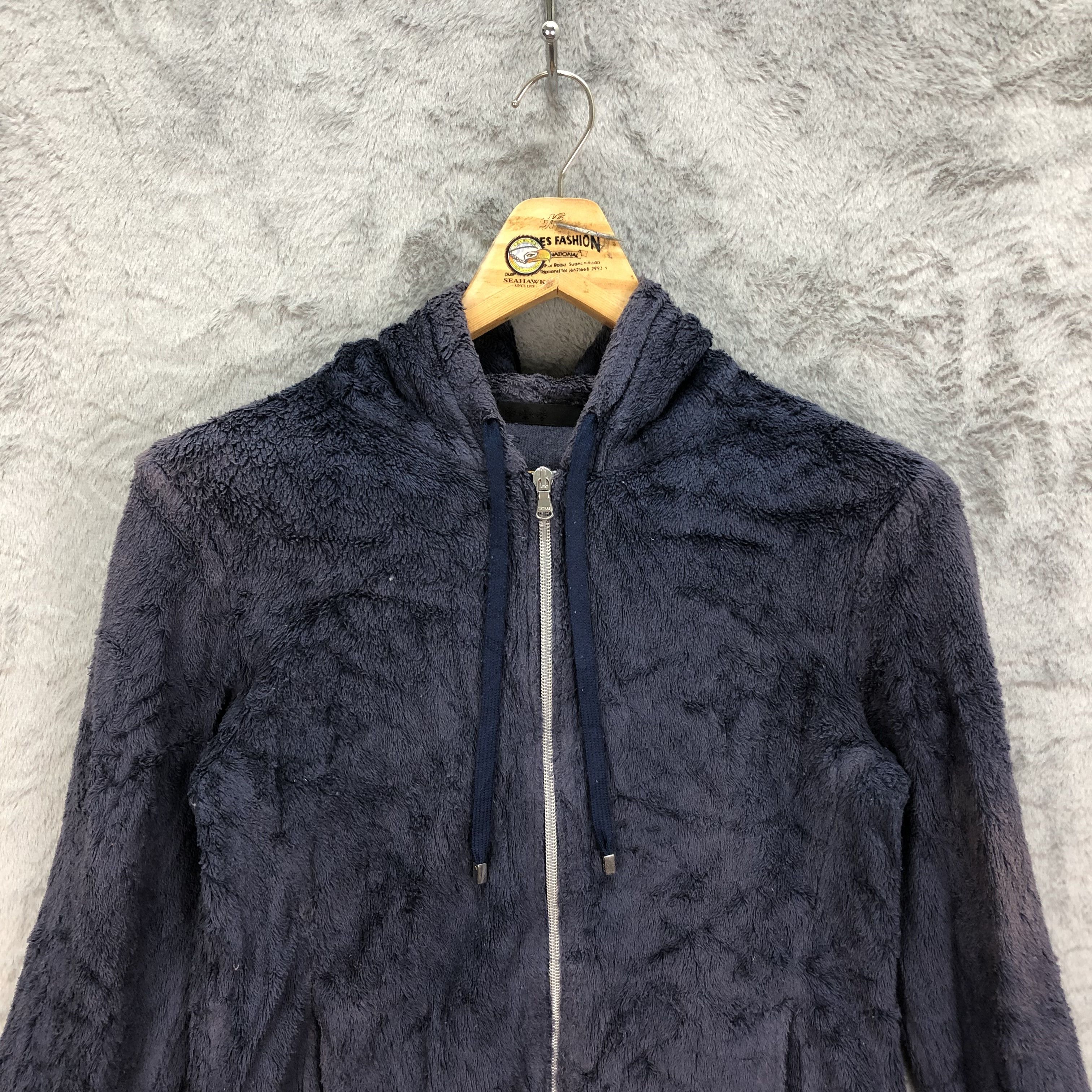TATRAS TATRAS Cotton Pile Fluffy Fleece Hoodies #4964-39 Size S / US 4 / IT 40 - 2 Thumbnail