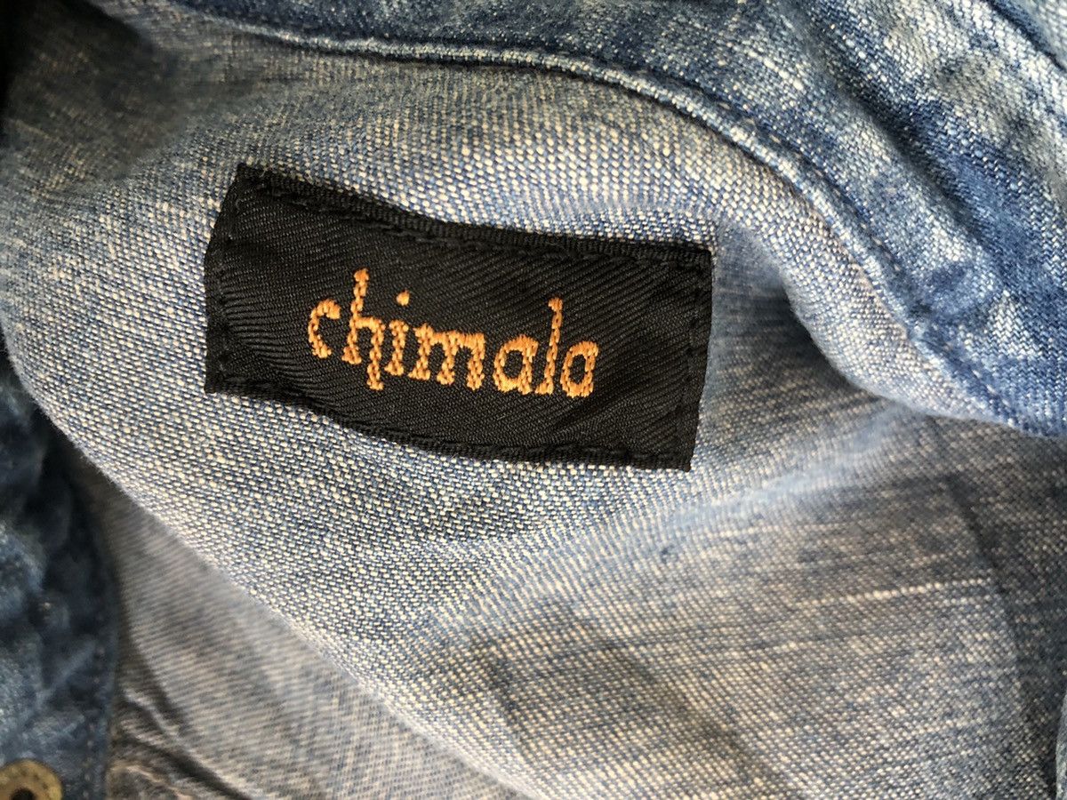 Chimala Chimala Japan Rips Distressed Denim Western Shirt Size US S / EU 44-46 / 1 - 17 Thumbnail