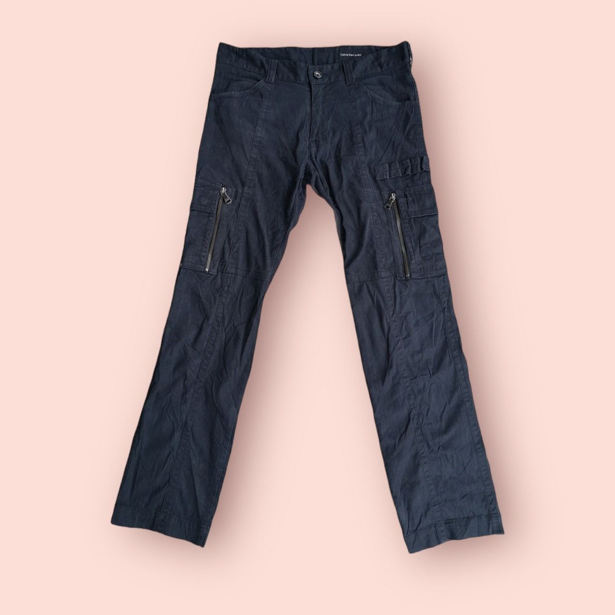 Calvin Klein × Vintage VINTAGE CALVIN KLEIN JEANS CARGO/TACTICAL PANTS Size US 32 / EU 48 - 3 Thumbnail