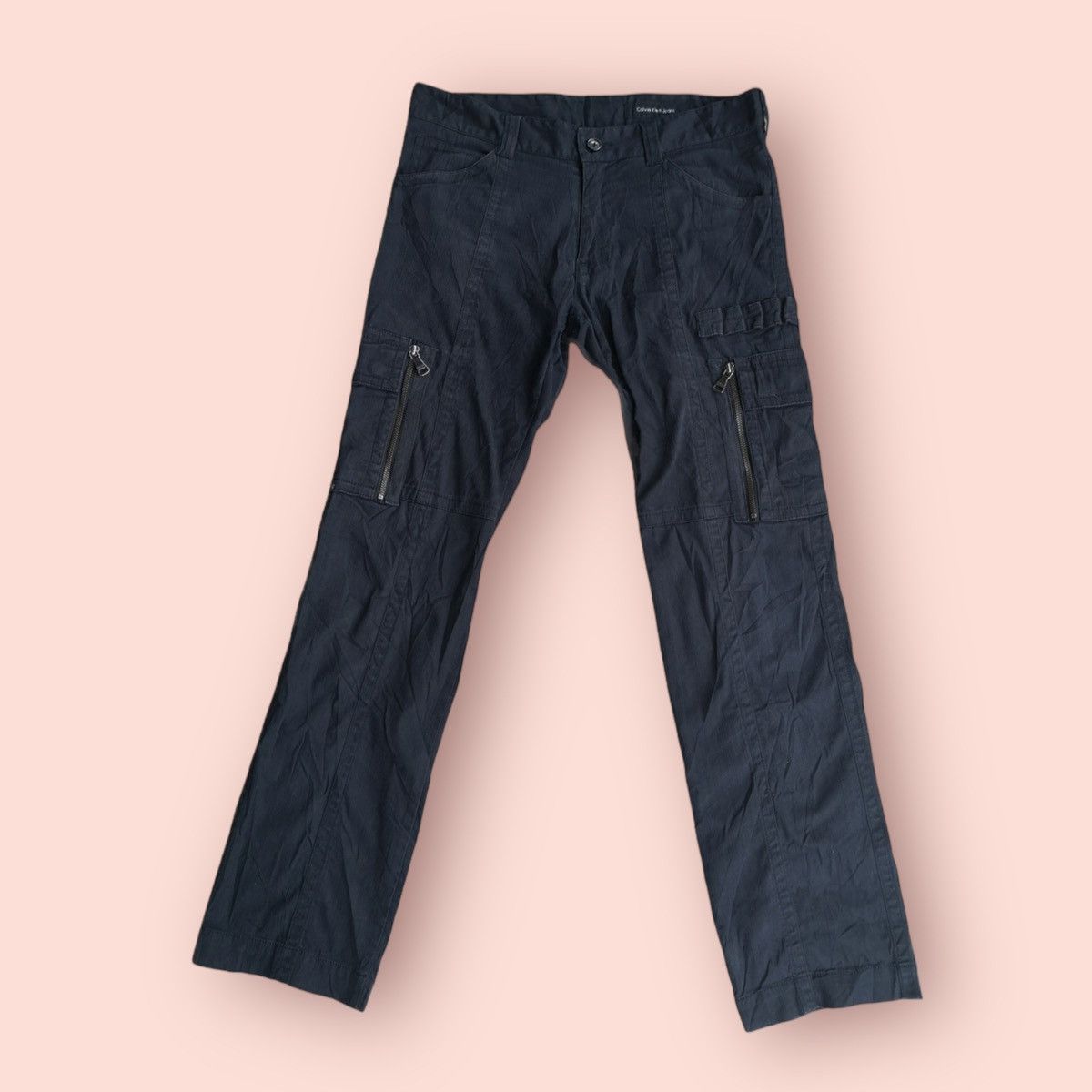 image of Calvin Klein Jeans Cargo/tactical Pants in Black, Men's (Size 32)