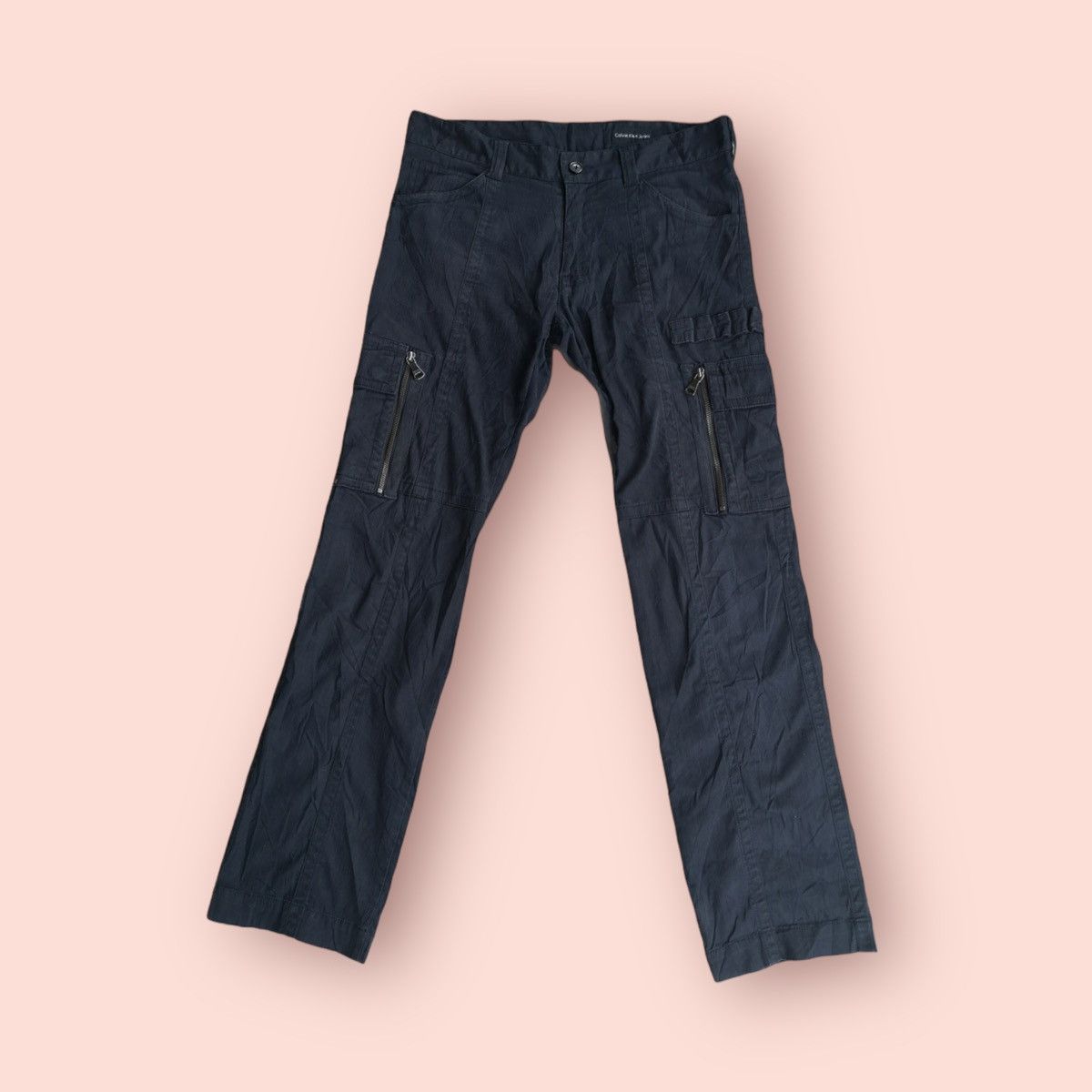 Calvin Klein × Vintage VINTAGE CALVIN KLEIN JEANS CARGO/TACTICAL PANTS Size US 32 / EU 48 - 17 Thumbnail