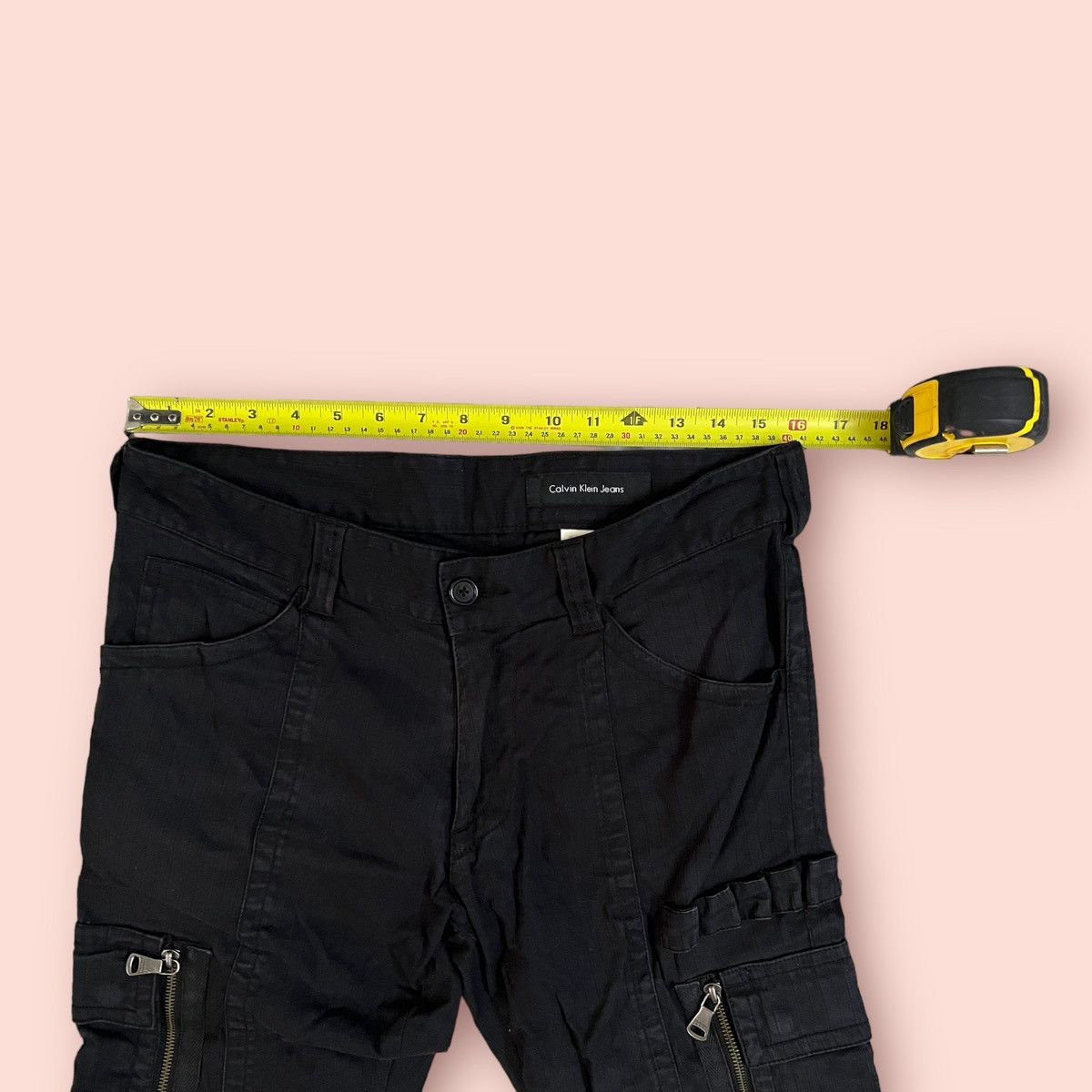 Calvin Klein × Vintage VINTAGE CALVIN KLEIN JEANS CARGO/TACTICAL PANTS Size US 32 / EU 48 - 22 Thumbnail