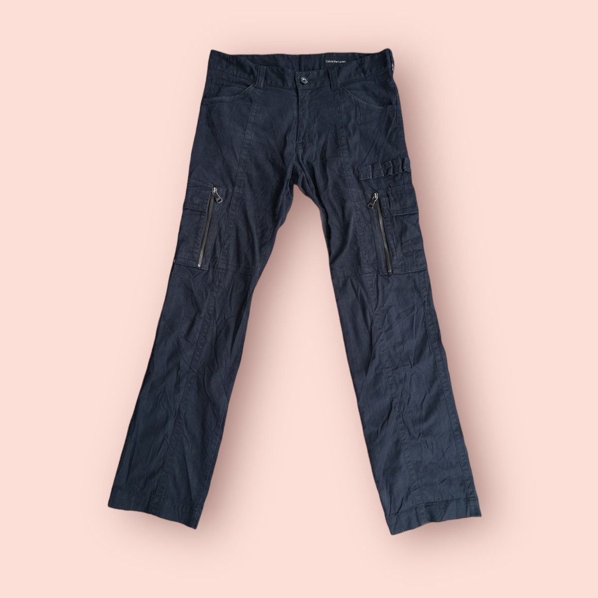Calvin Klein × Vintage VINTAGE CALVIN KLEIN JEANS CARGO/TACTICAL PANTS Size US 32 / EU 48 - 19 Thumbnail