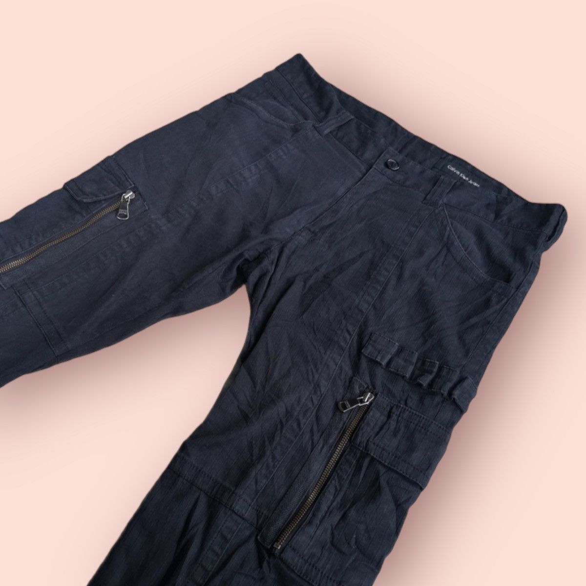 Calvin Klein × Vintage VINTAGE CALVIN KLEIN JEANS CARGO/TACTICAL PANTS Size US 32 / EU 48 - 10 Thumbnail