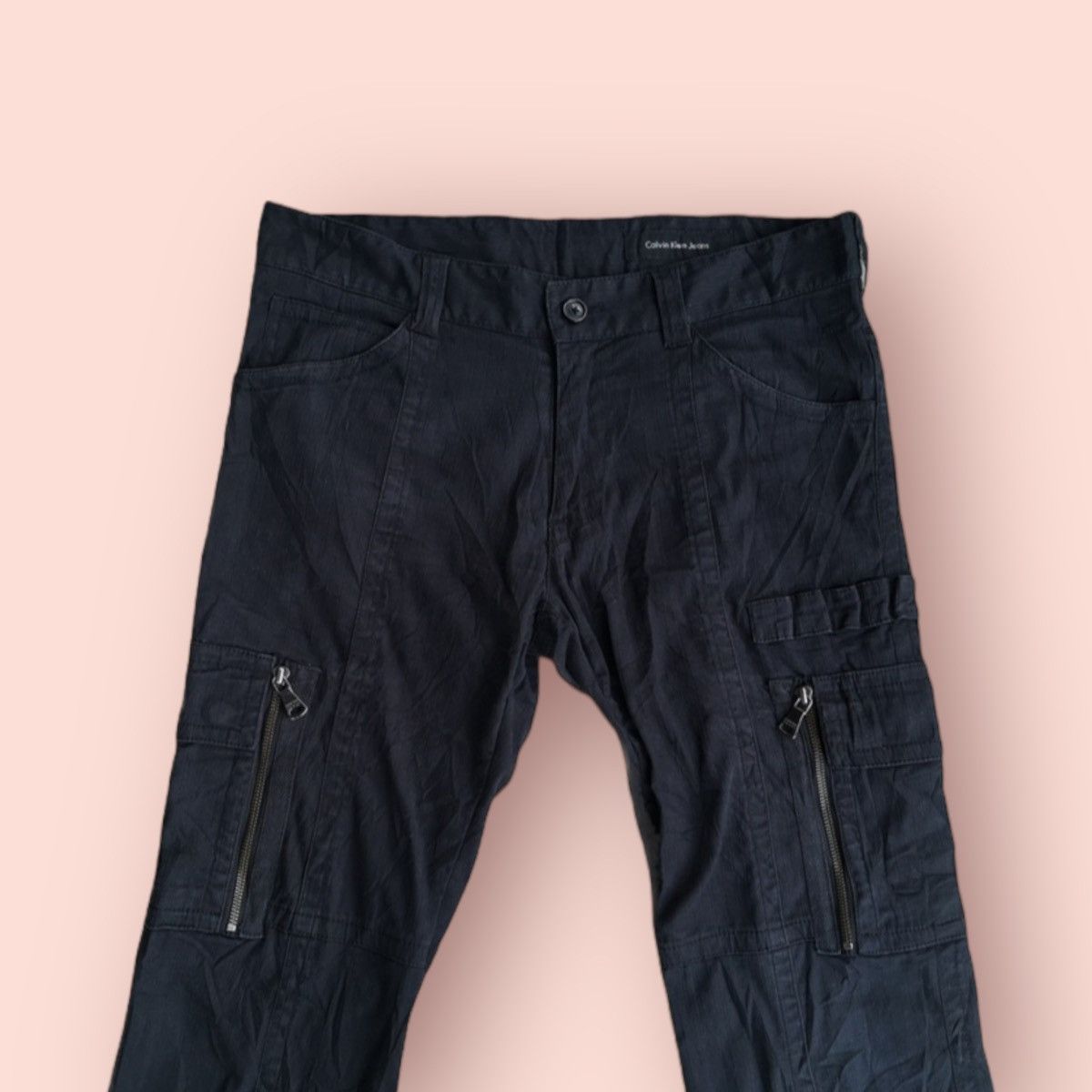 Calvin Klein × Vintage VINTAGE CALVIN KLEIN JEANS CARGO/TACTICAL PANTS Size US 32 / EU 48 - 18 Thumbnail