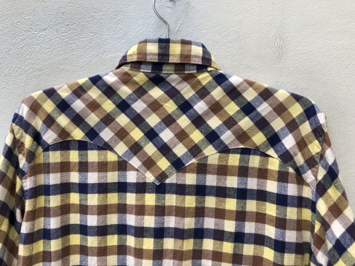 Vintage Acoustic Japan Checkered Western Flannel Shirt Size US M / EU 48-50 / 2 - 16 Thumbnail