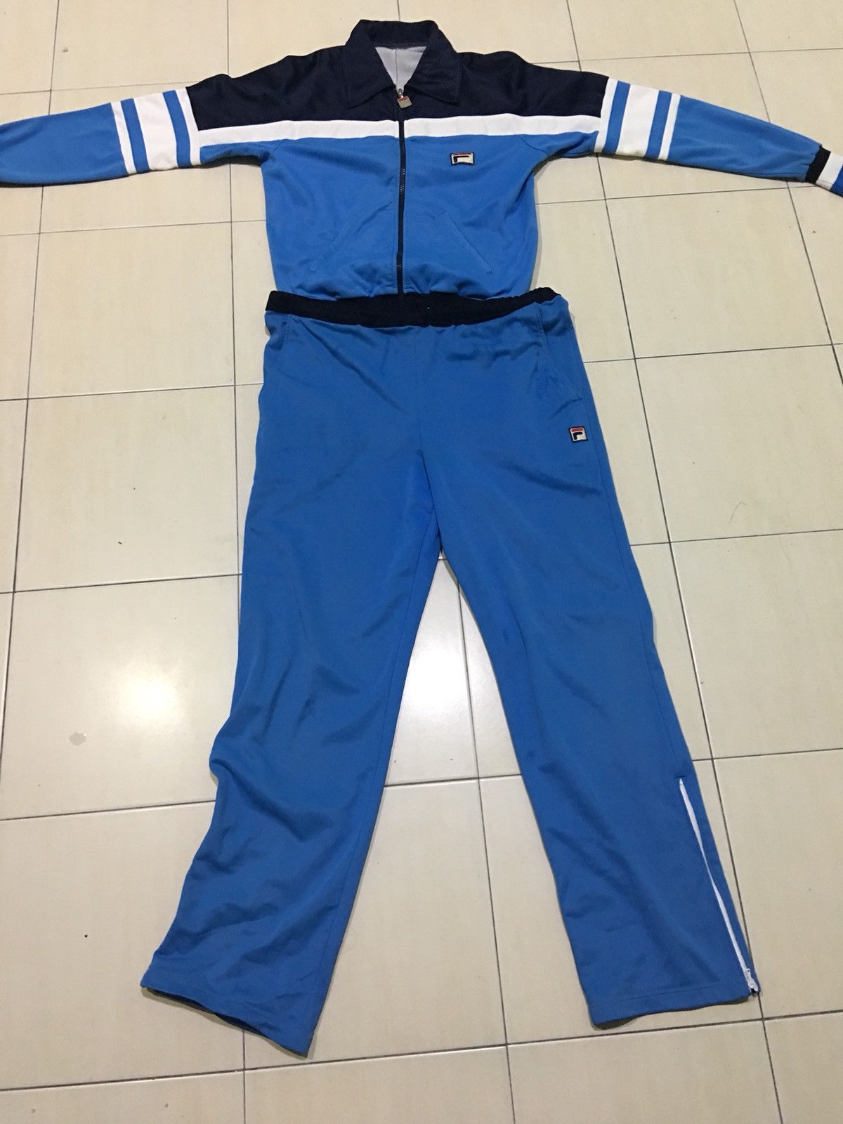 Fila Tracksuit Fila Vilas bjorn borg era one set casual jacket Size US M / EU 48-50 / 2 - 14 Thumbnail