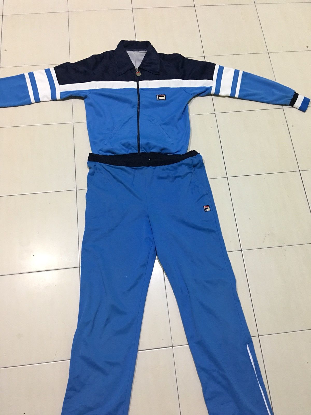 Fila Tracksuit Fila Vilas bjorn borg era one set casual jacket Size US M / EU 48-50 / 2 - 1 Thumbnail