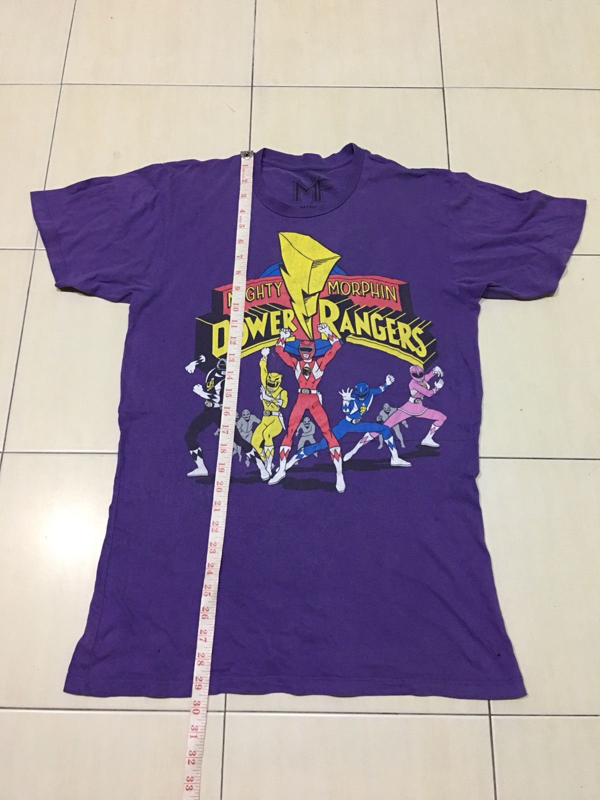 Anime Rare !!! Anime Power Rangers shirt Size US M / EU 48-50 / 2 - 6 Thumbnail