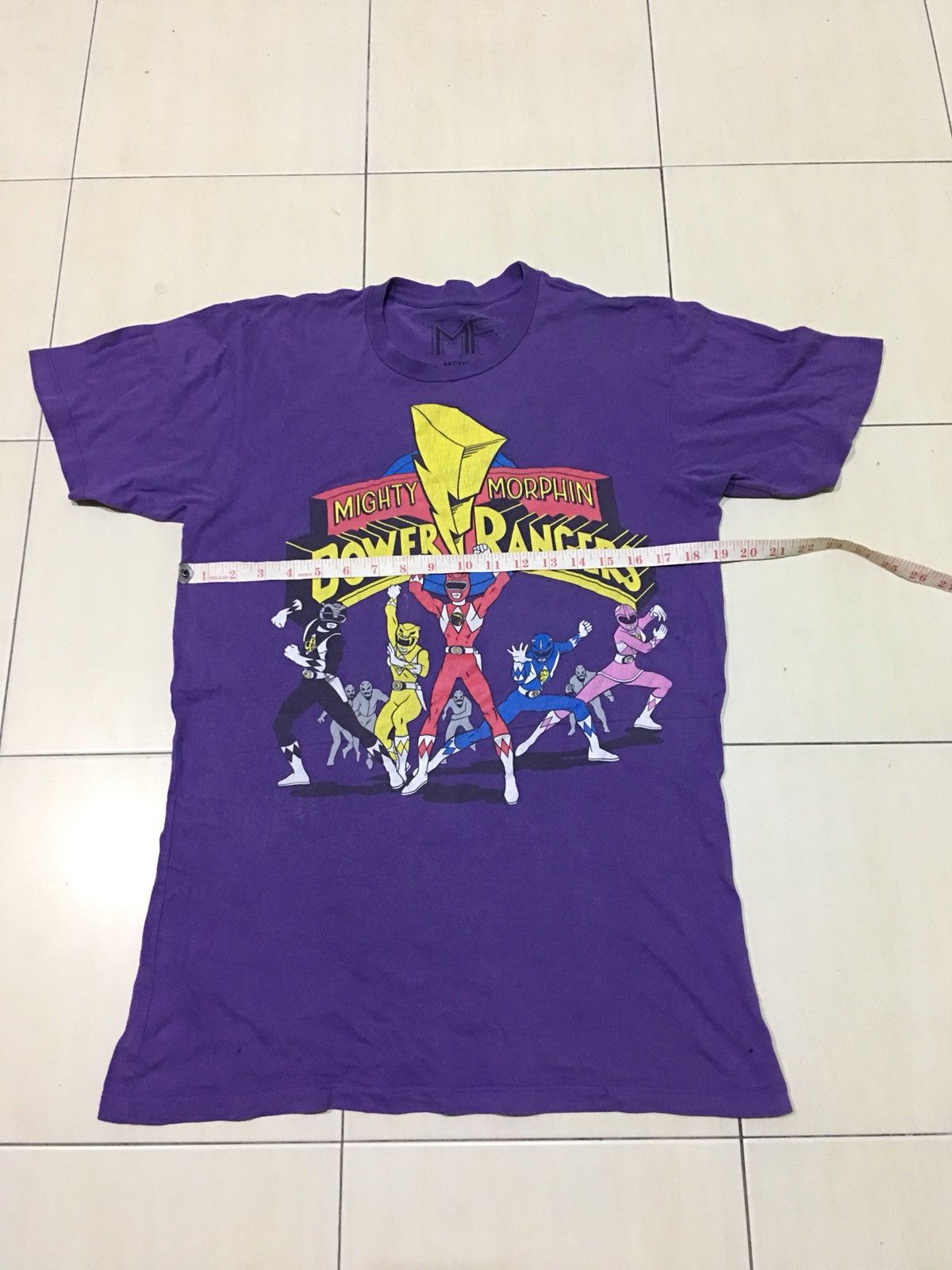 Anime Rare !!! Anime Power Rangers shirt Size US M / EU 48-50 / 2 - 5 Thumbnail