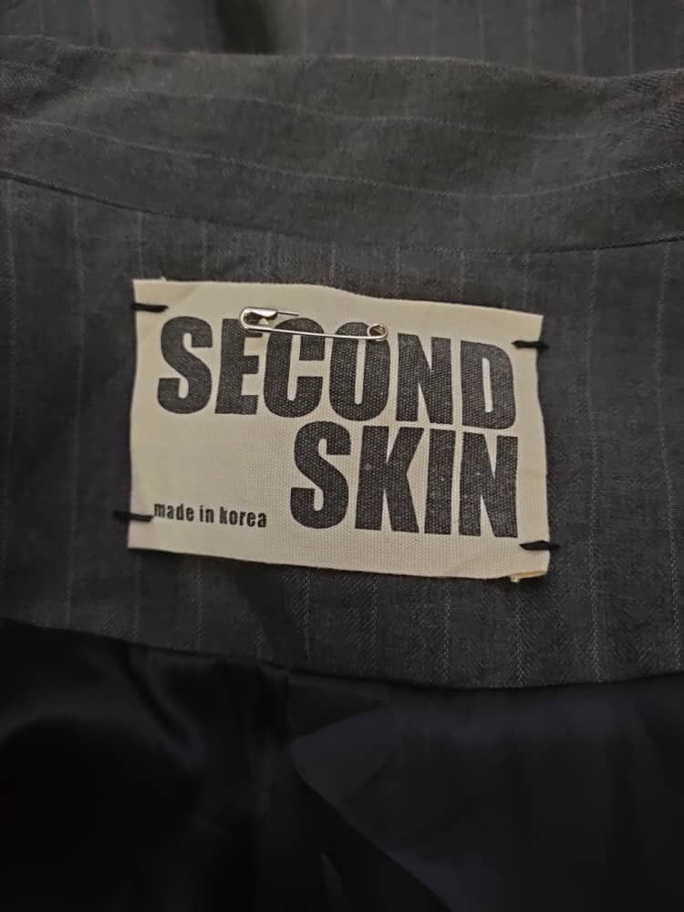 Japanese Brand Second Skin Patchwork Blazer Size US M / EU 48-50 / 2 - 4 Thumbnail