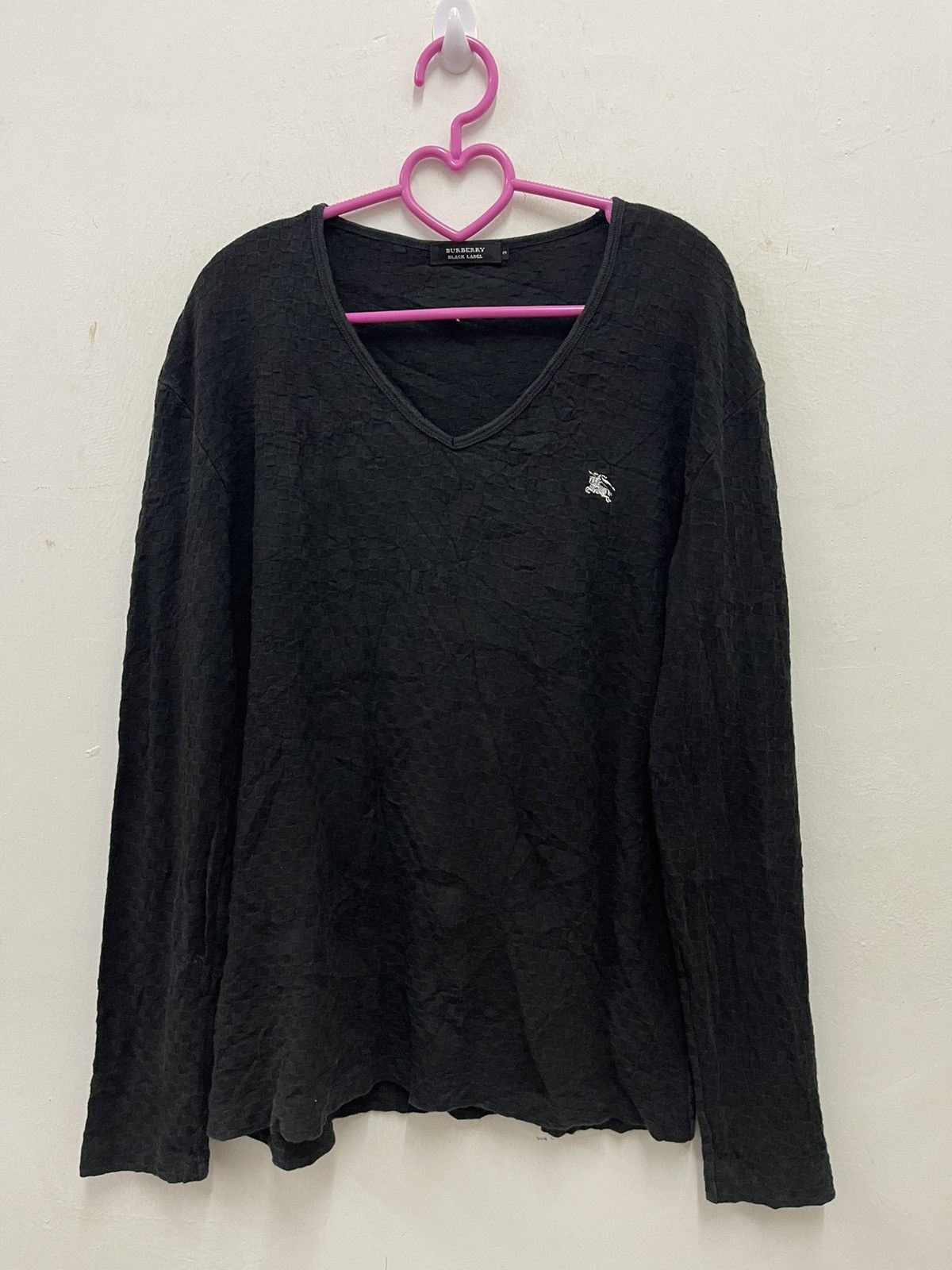 Burberry Rare Vintage BURBERRY Black Label Long Sleeve Shirt Size US M / EU 48-50 / 2 - 1 Thumbnail