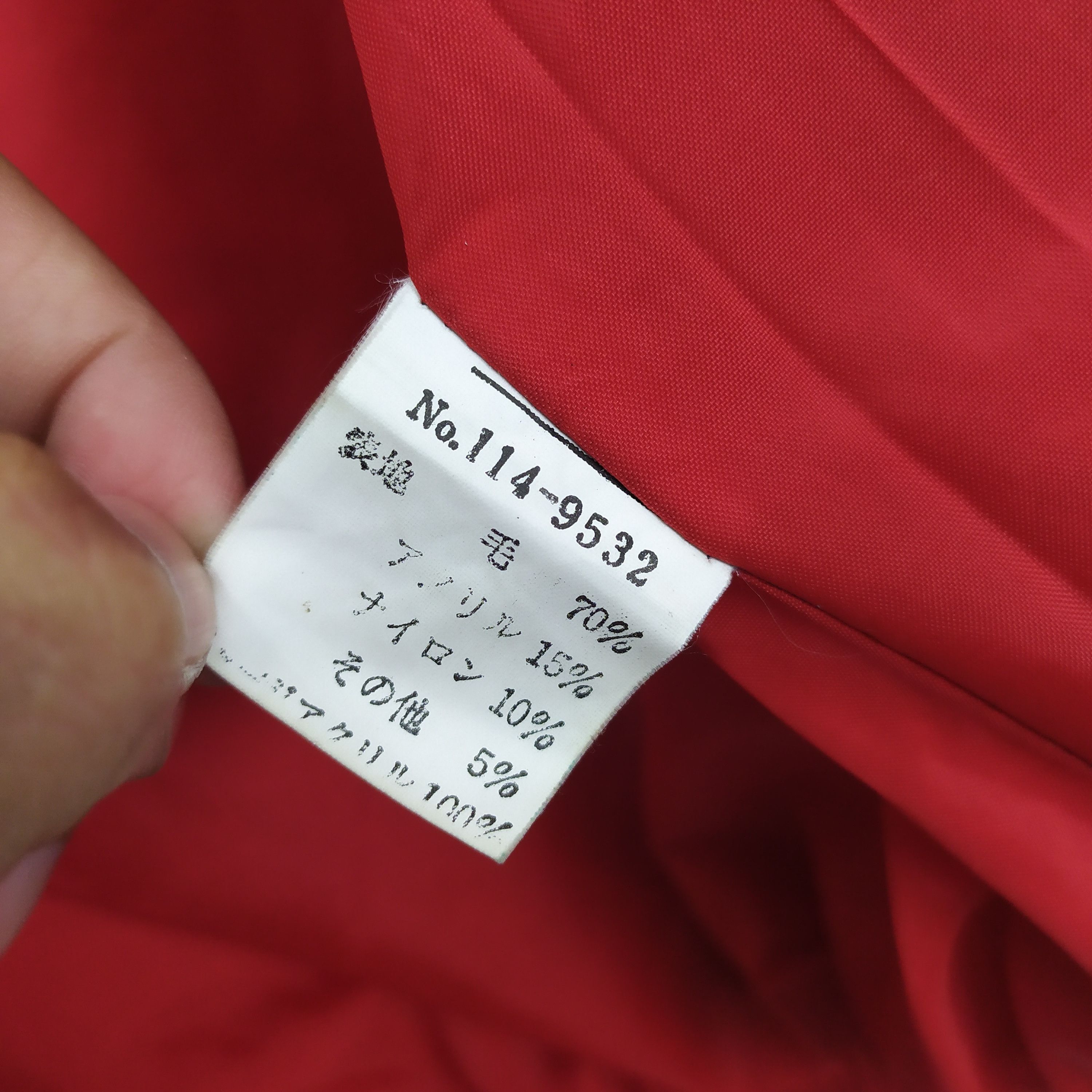 Japanese Brand OFF ROAD RED VARSITY JACKET Size US M / EU 48-50 / 2 - 13 Thumbnail
