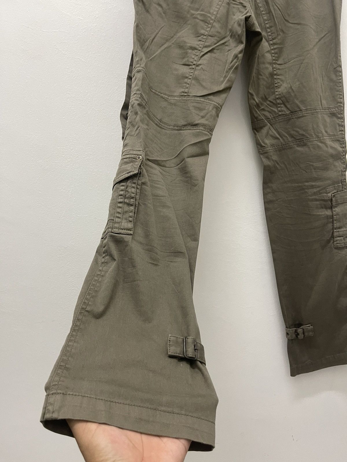 Issey Miyake Rare Vintage TETE HOMME Tactical Bondage Military Cargo Pant Size US 32 / EU 48 - 3 Thumbnail