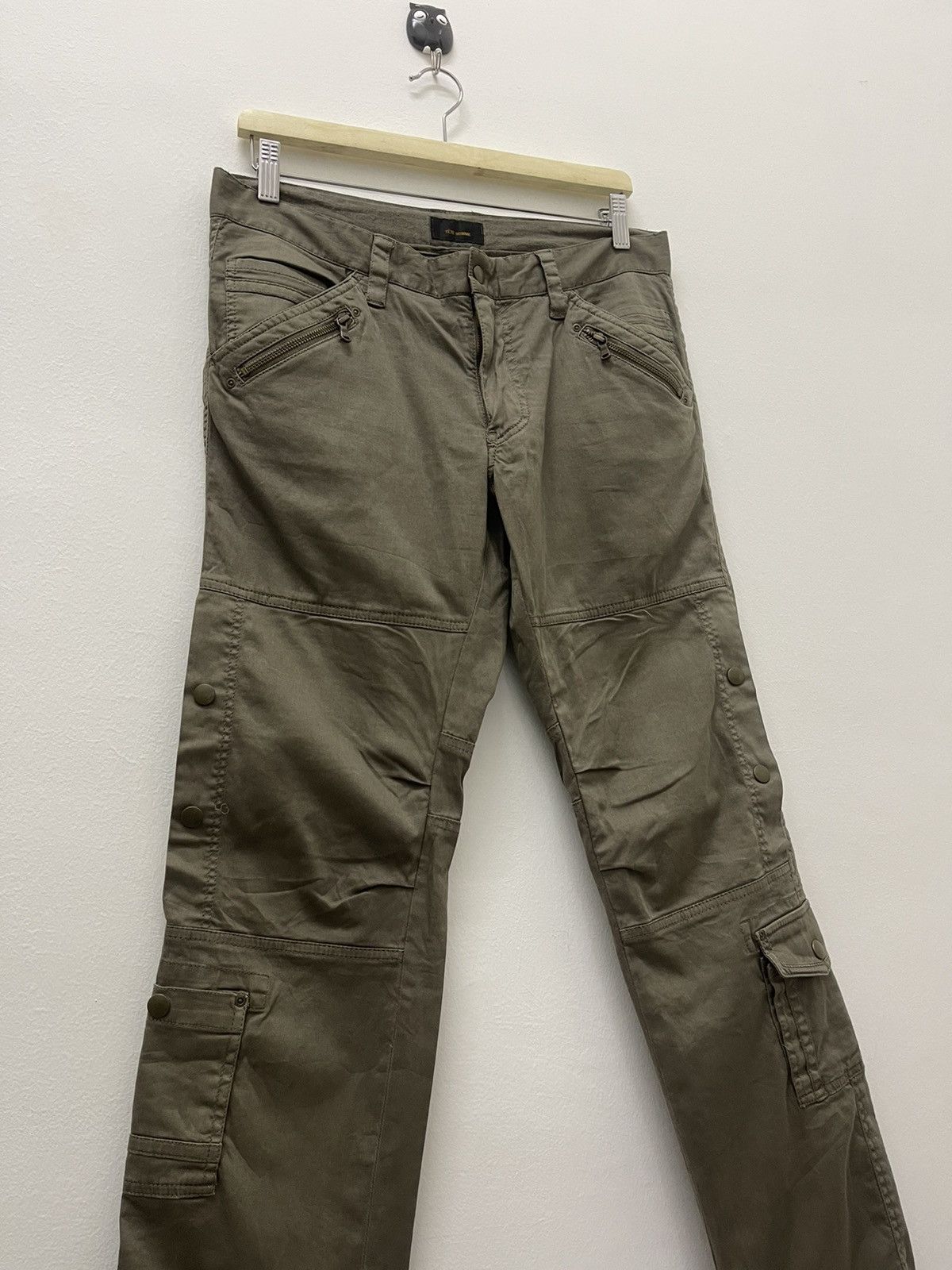 Issey Miyake Rare Vintage TETE HOMME Tactical Bondage Military Cargo Pant Size US 32 / EU 48 - 8 Thumbnail