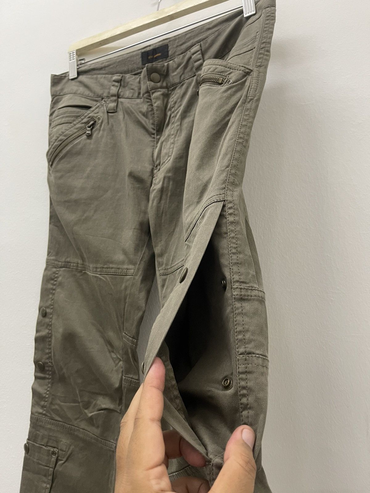 Issey Miyake Rare Vintage TETE HOMME Tactical Bondage Military Cargo Pant Size US 32 / EU 48 - 9 Thumbnail