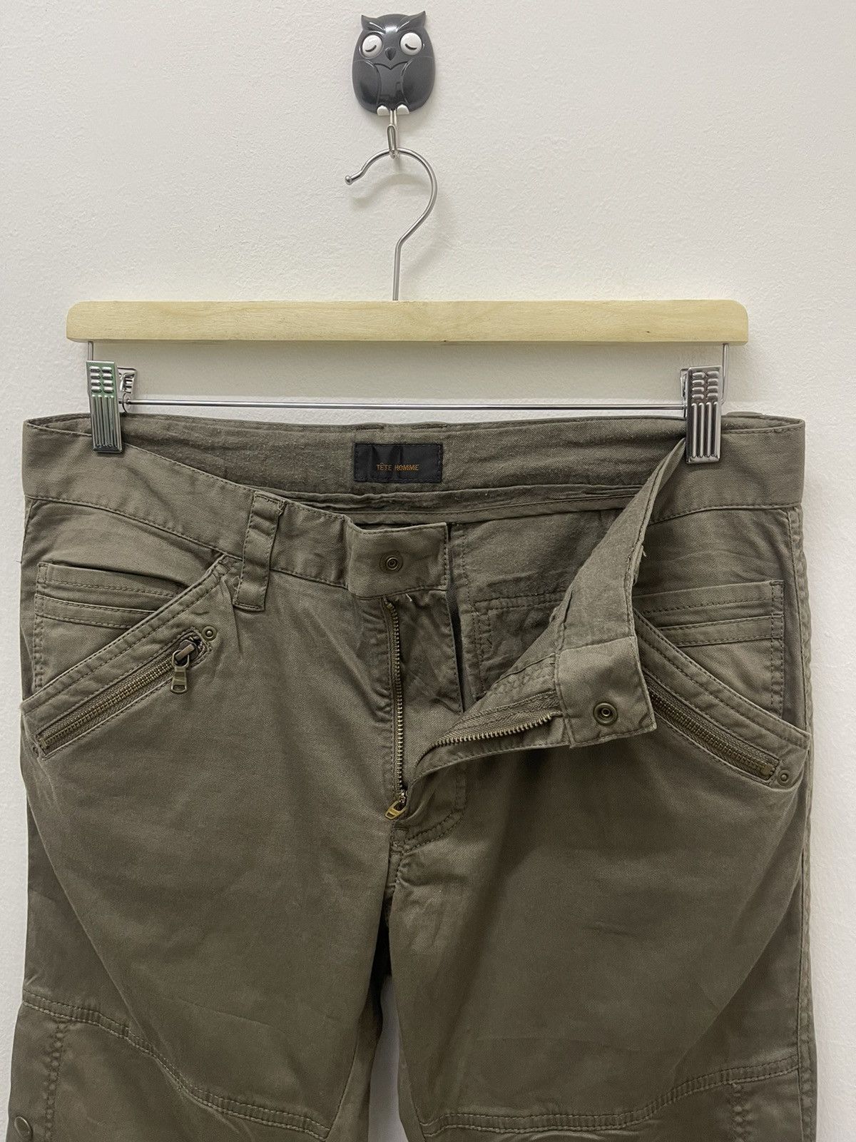 Issey Miyake Rare Vintage TETE HOMME Tactical Bondage Military Cargo Pant Size US 32 / EU 48 - 11 Thumbnail