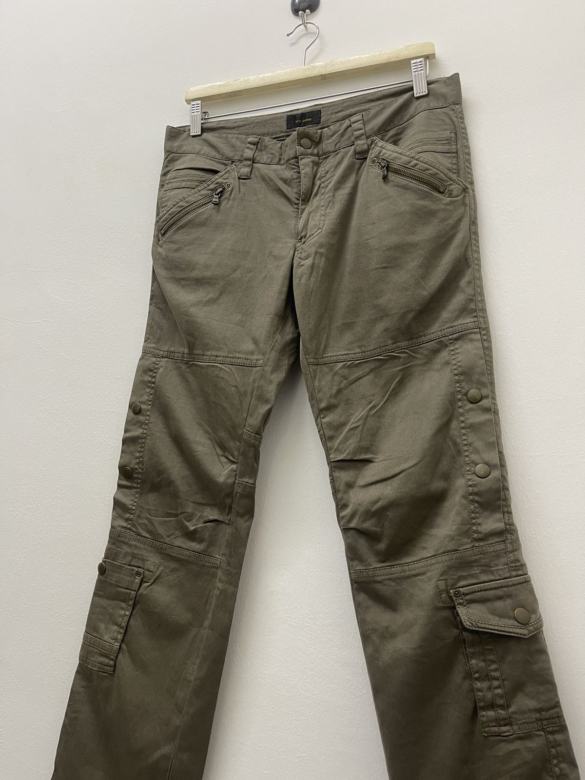 Issey Miyake Rare Vintage TETE HOMME Tactical Bondage Military Cargo Pant Size US 32 / EU 48 - 7 Thumbnail