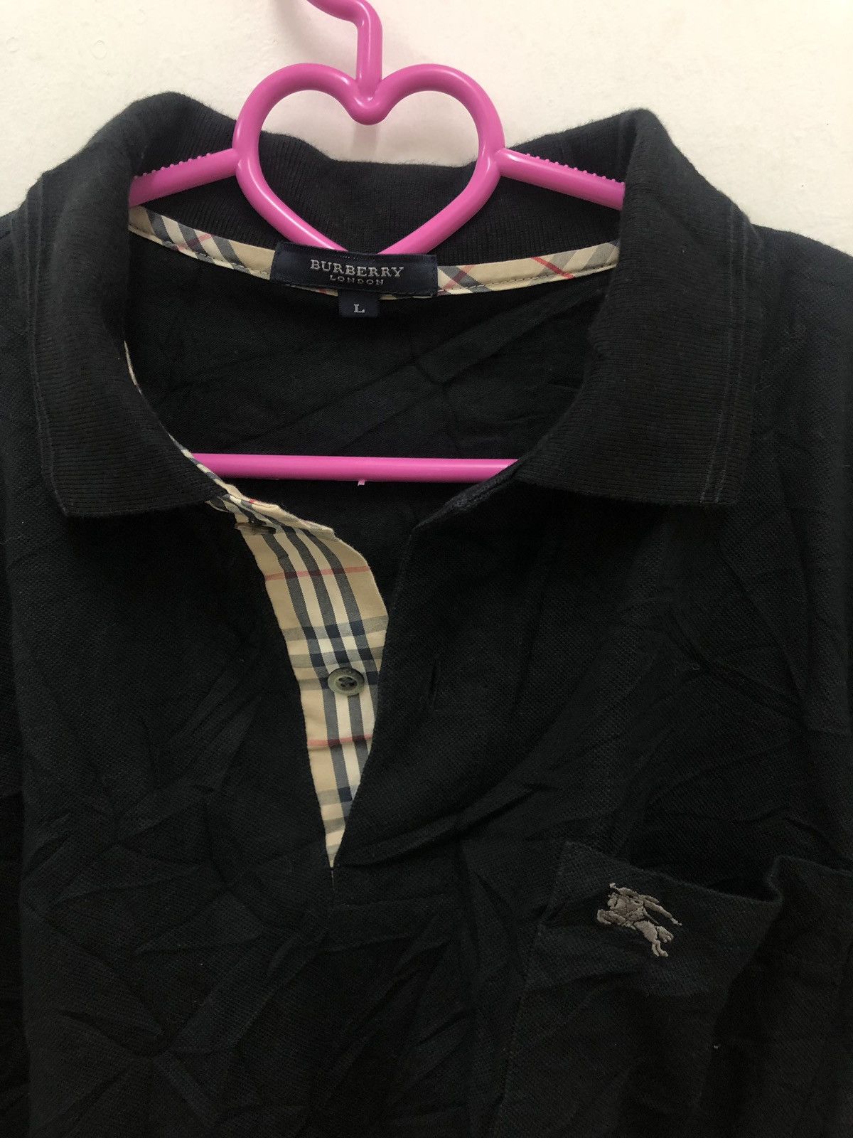 Burberry Rare Vintage Burberry London Polo Shirt Size US L / EU 52-54 / 3 - 5 Thumbnail