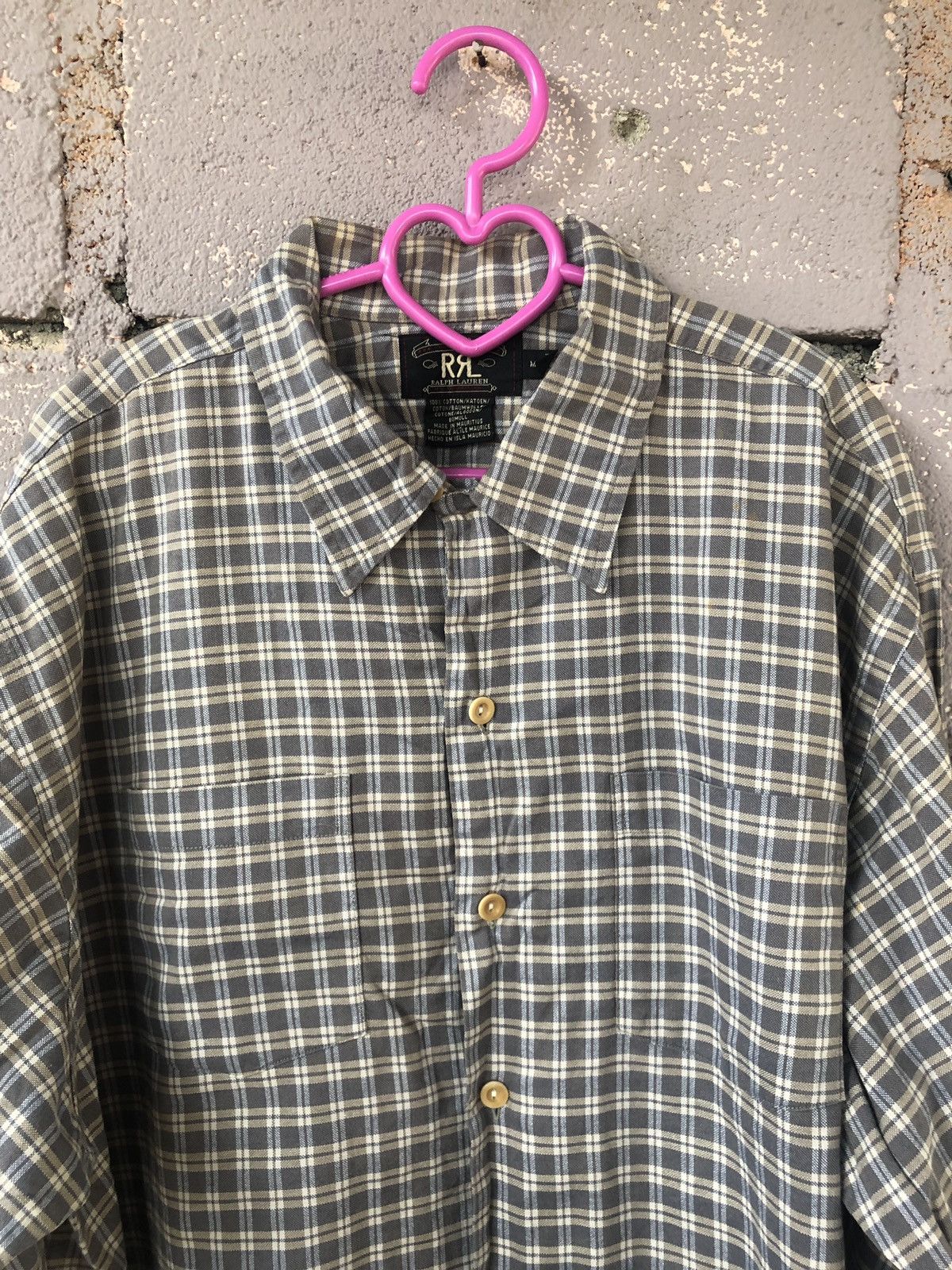 RRL Ralph Lauren Vintage Polo RRL Ralph Lauren Double Pocket Button Up Shirt Size US M / EU 48-50 / 2 - 2 Thumbnail