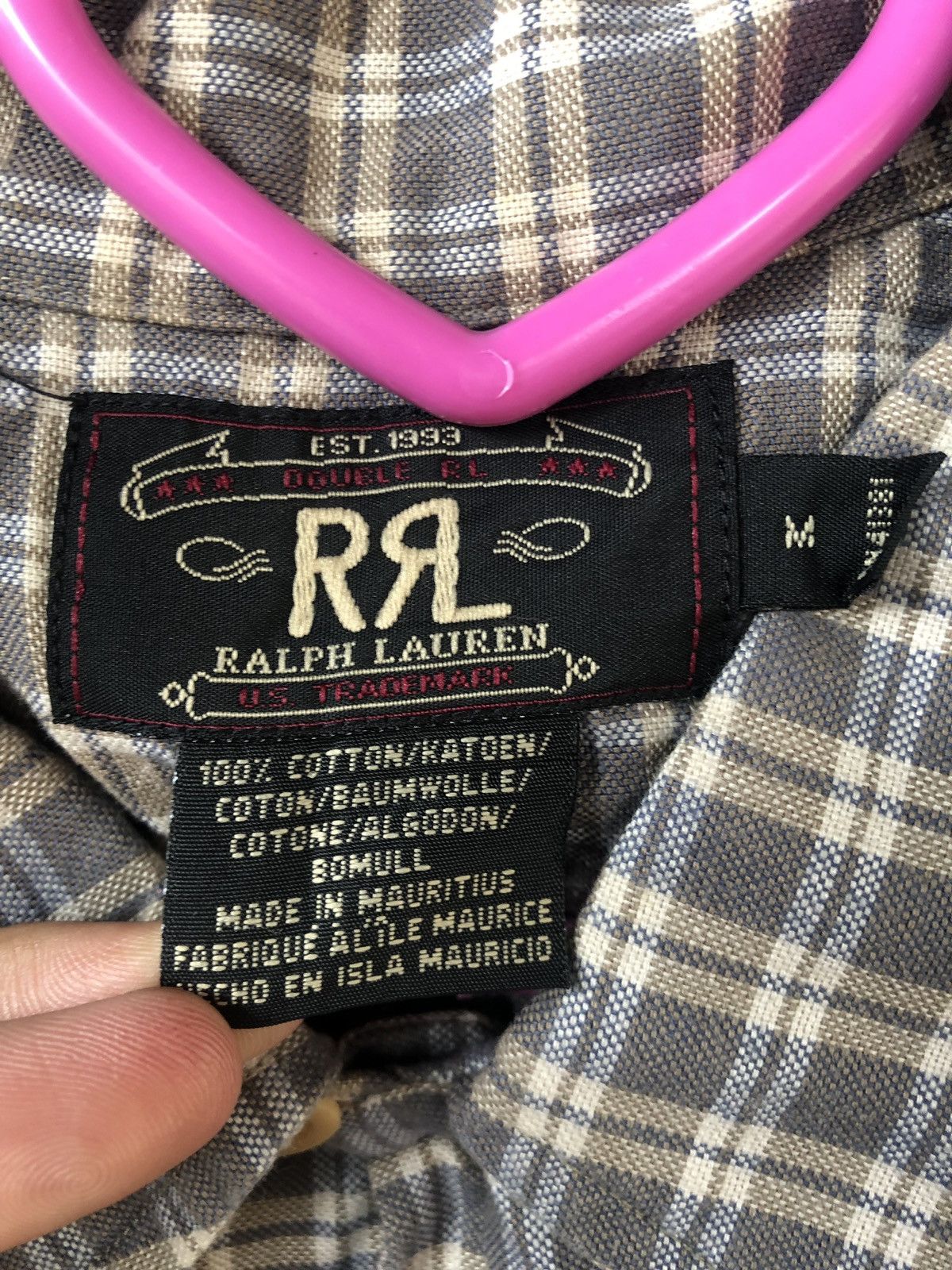 RRL Ralph Lauren Vintage Polo RRL Ralph Lauren Double Pocket Button Up Shirt Size US M / EU 48-50 / 2 - 3 Thumbnail
