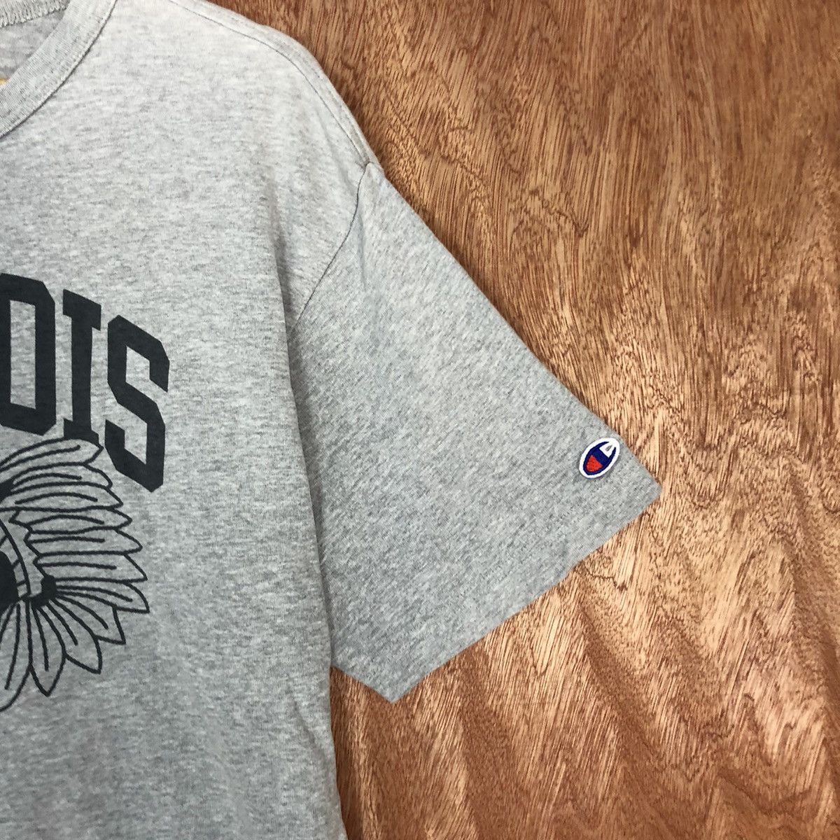 Champion DLL Champion Grey SHort Sleeve Tshirt #1458 Size US M / EU 48-50 / 2 - 4 Thumbnail