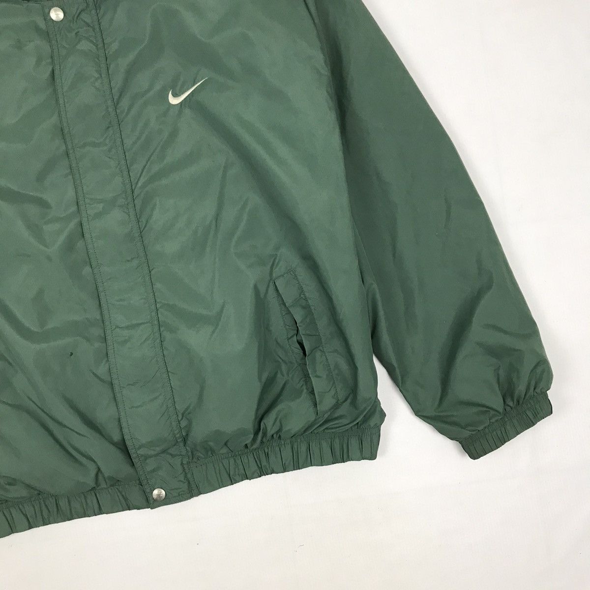 Nike × Vintage Vintage Nike Small Swoosh Jacket Size US XL / EU 56 / 4 - 4 Thumbnail