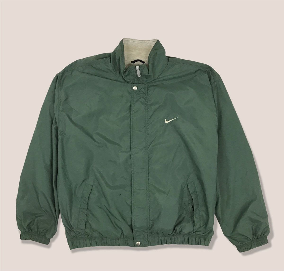 Nike × Vintage Vintage Nike Small Swoosh Jacket Size US XL / EU 56 / 4 - 1 Thumbnail