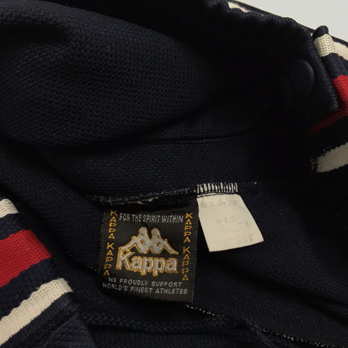 Kappa × Vintage Vintage Kappa Snap Button Track Pants Size US 28 / EU 44 - 7 Thumbnail