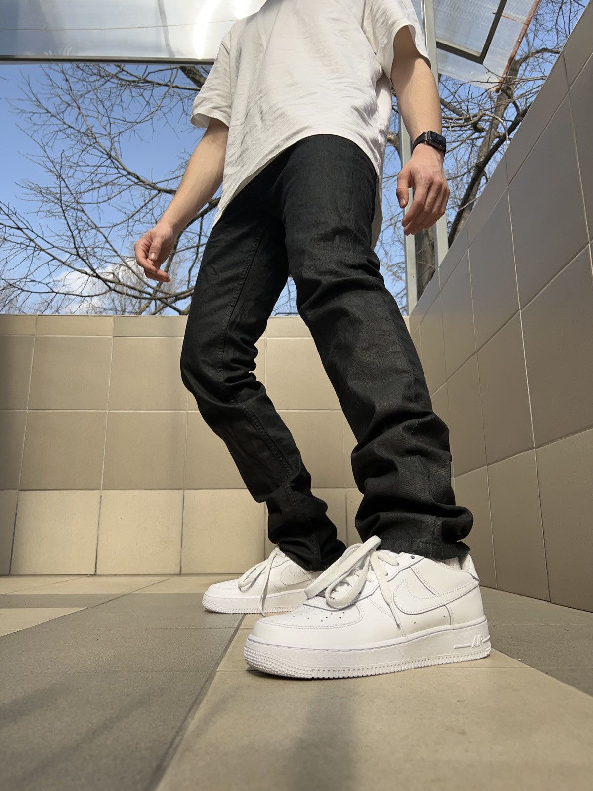 Japanese Brand × Pepe Jeans × Vintage Vintage Japanese Waxed Pepe Jeans Size US 30 / EU 46 - 4 Thumbnail
