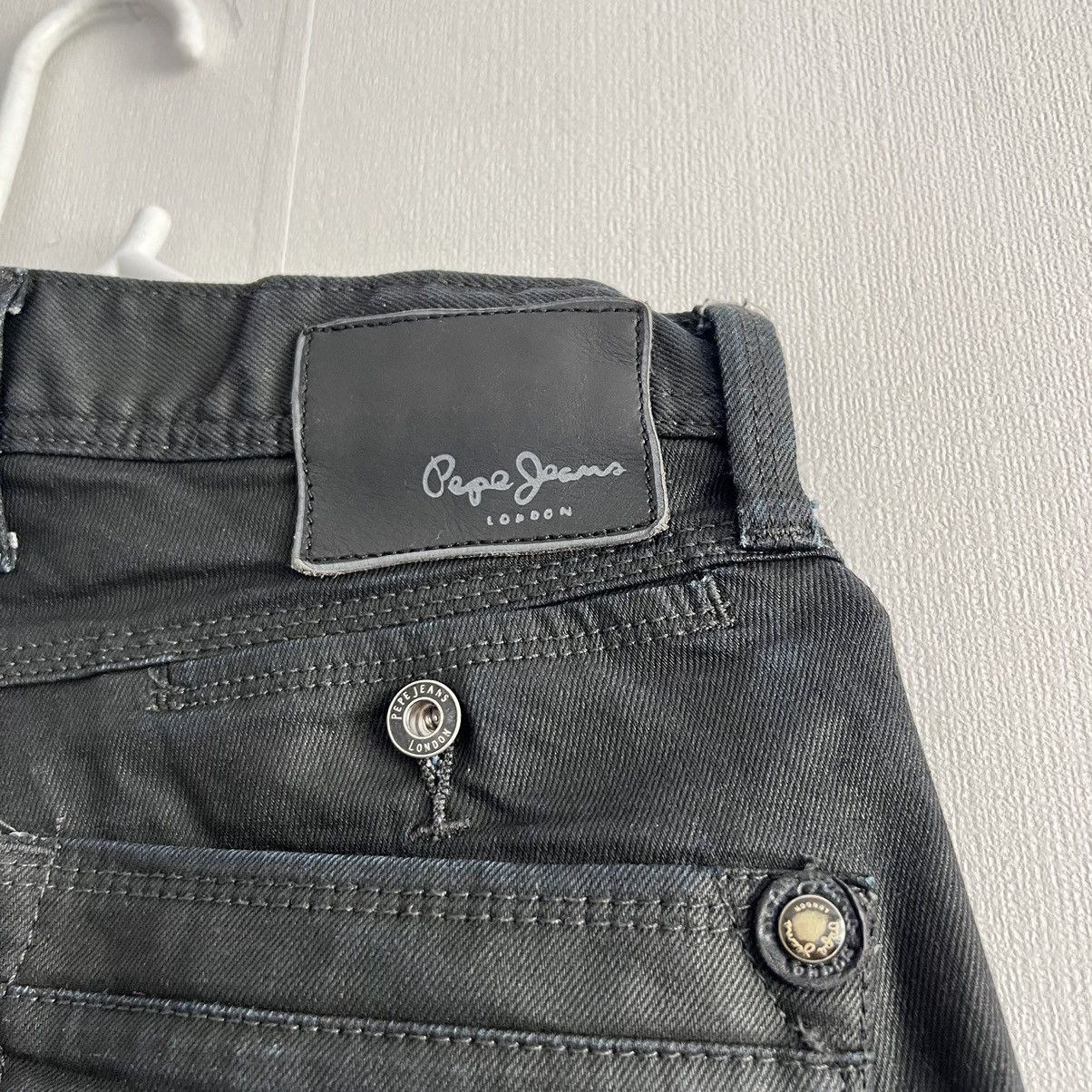 Japanese Brand × Pepe Jeans × Vintage Vintage Japanese Waxed Pepe Jeans Size US 30 / EU 46 - 11 Thumbnail