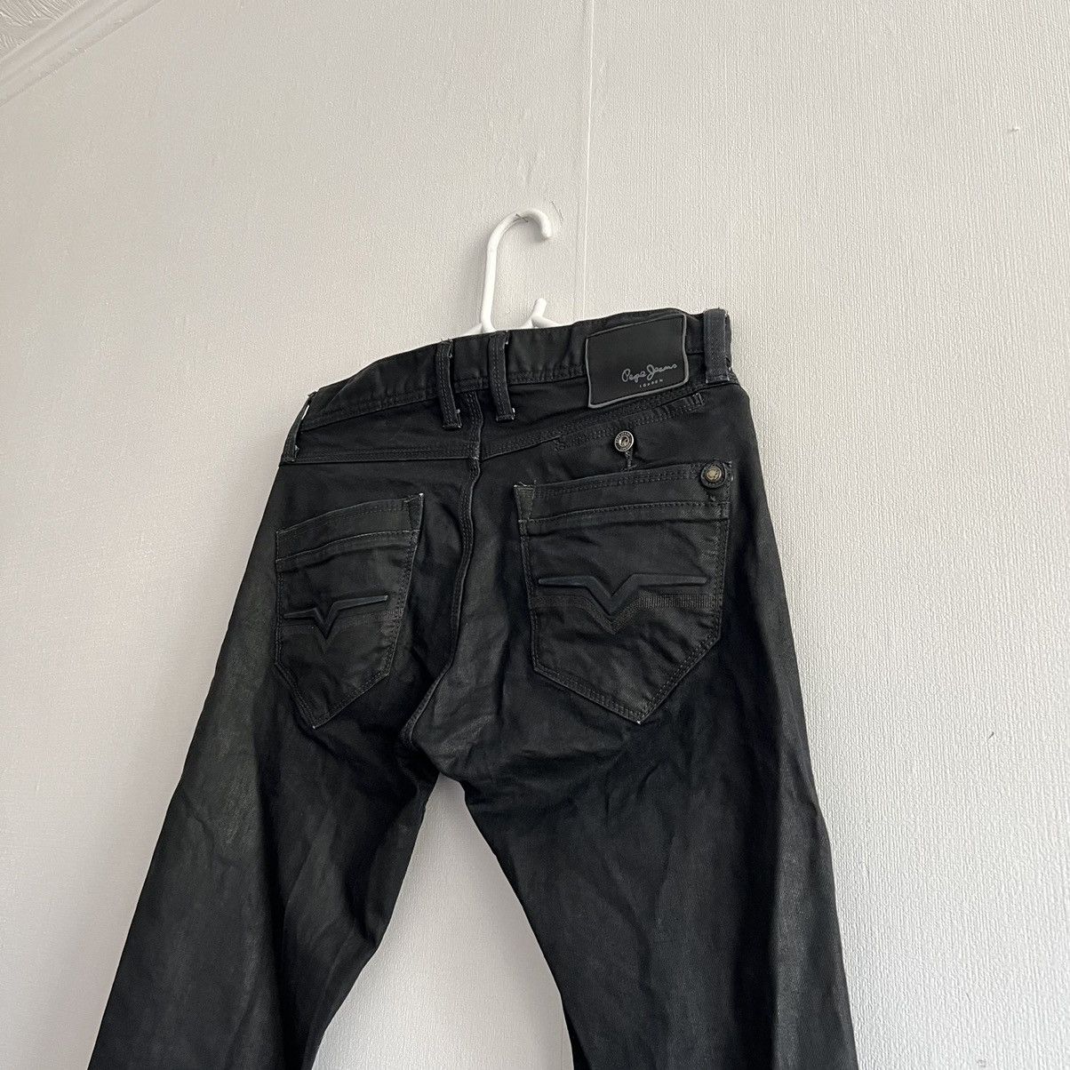 Japanese Brand × Pepe Jeans × Vintage Vintage Japanese Waxed Pepe Jeans Size US 30 / EU 46 - 9 Thumbnail