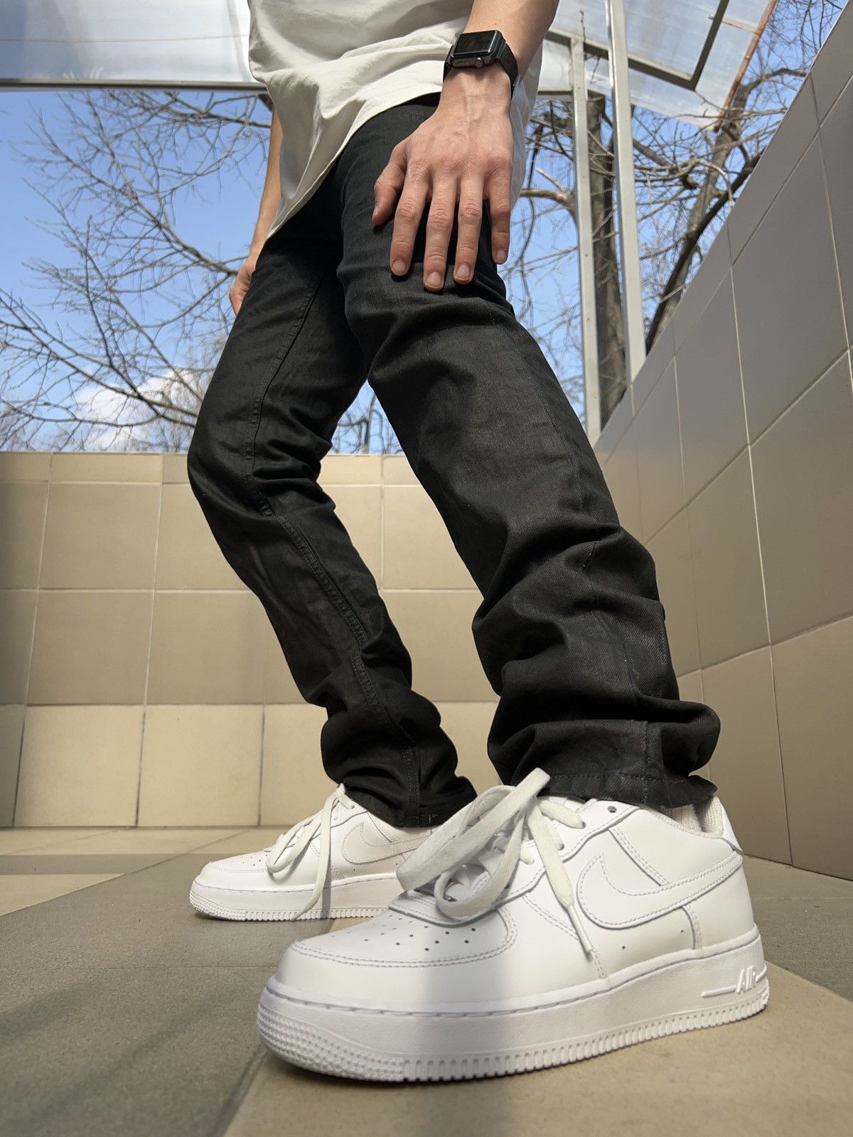 Japanese Brand × Pepe Jeans × Vintage Vintage Japanese Waxed Pepe Jeans Size US 30 / EU 46 - 1 Thumbnail