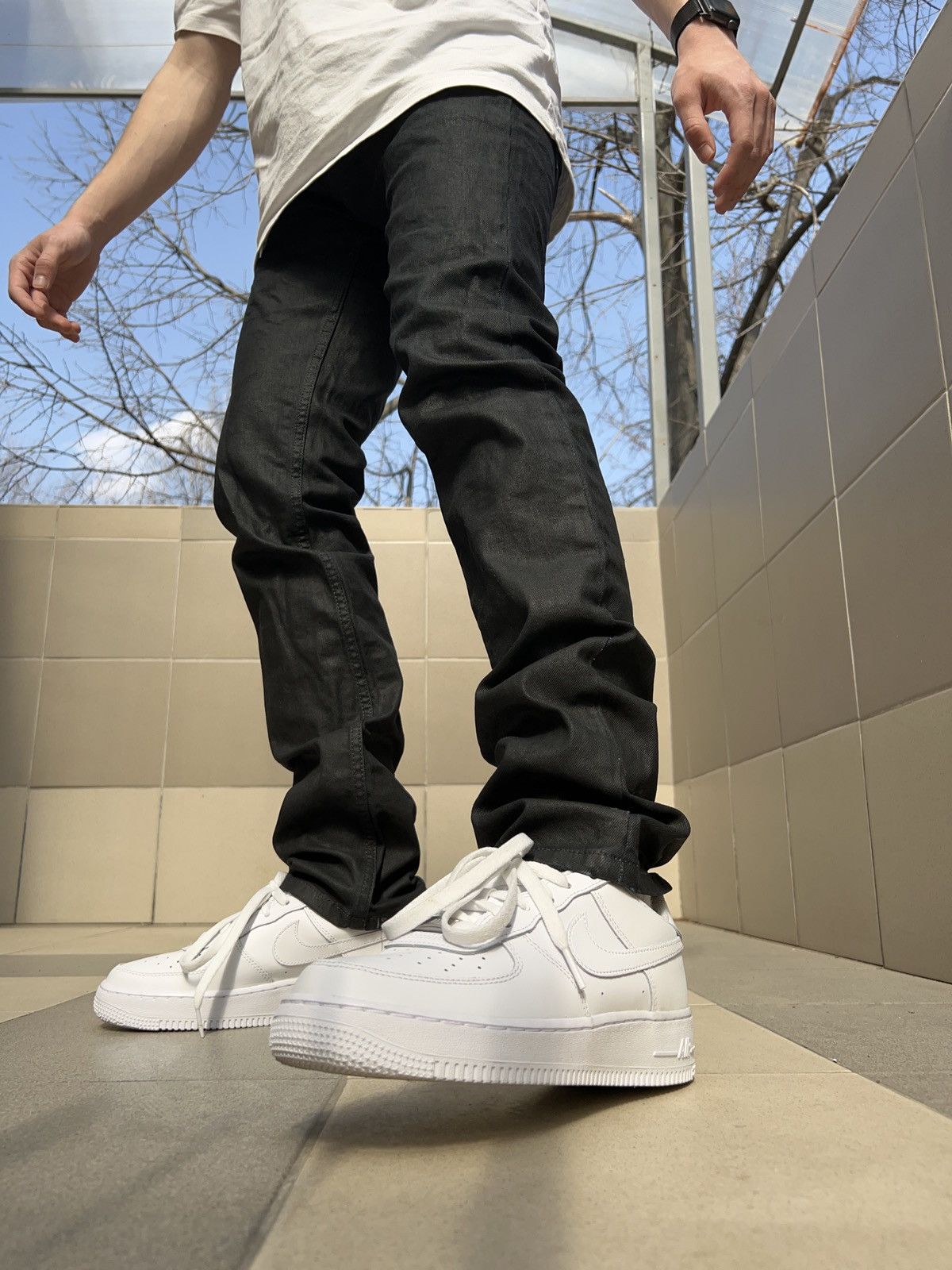 Japanese Brand × Pepe Jeans × Vintage Vintage Japanese Waxed Pepe Jeans Size US 30 / EU 46 - 3 Thumbnail