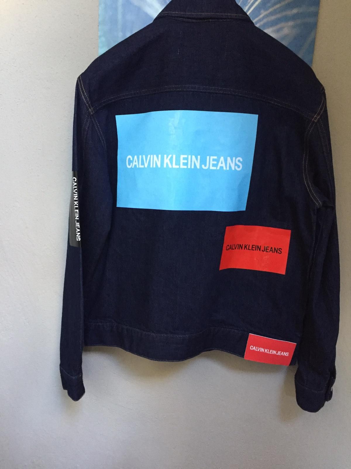 Calvin Klein Calvin Klein Jeans Denim Jacket Size US L / EU 52-54 / 3 - 2 Thumbnail