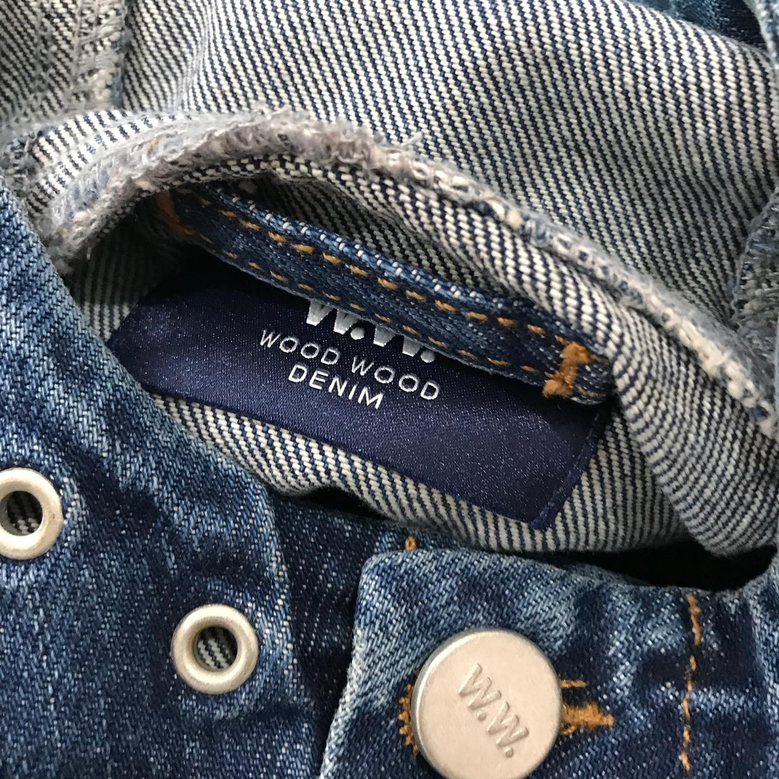 Wood Wood Rp27 - Wood Wood Diego Denim Jacket Size US M / EU 48-50 / 2 - 8 Thumbnail