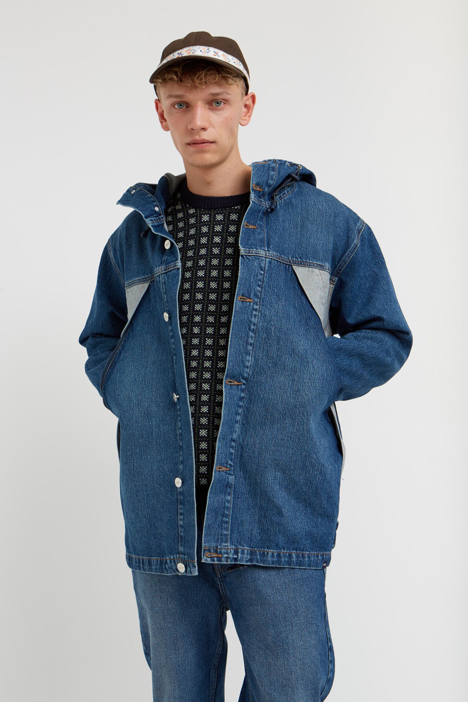 Wood Wood Rp27 - Wood Wood Diego Denim Jacket Size US M / EU 48-50 / 2 - 3 Thumbnail