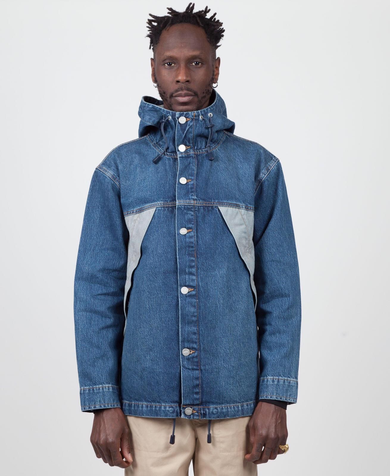 Wood Wood Rp27 - Wood Wood Diego Denim Jacket Size US M / EU 48-50 / 2 - 1 Thumbnail