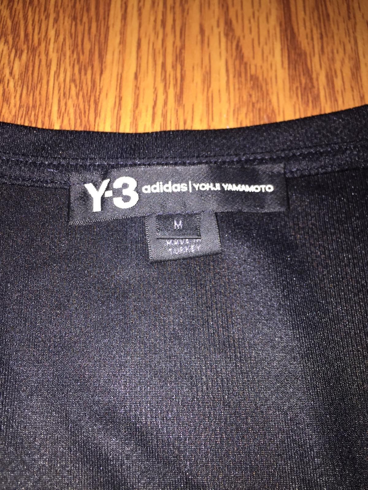 Adidas × Y-3 × Yohji Yamamoto EF13 - Yohji Yamamoto Black T-Shirt Size US M / EU 48-50 / 2 - 9 Thumbnail
