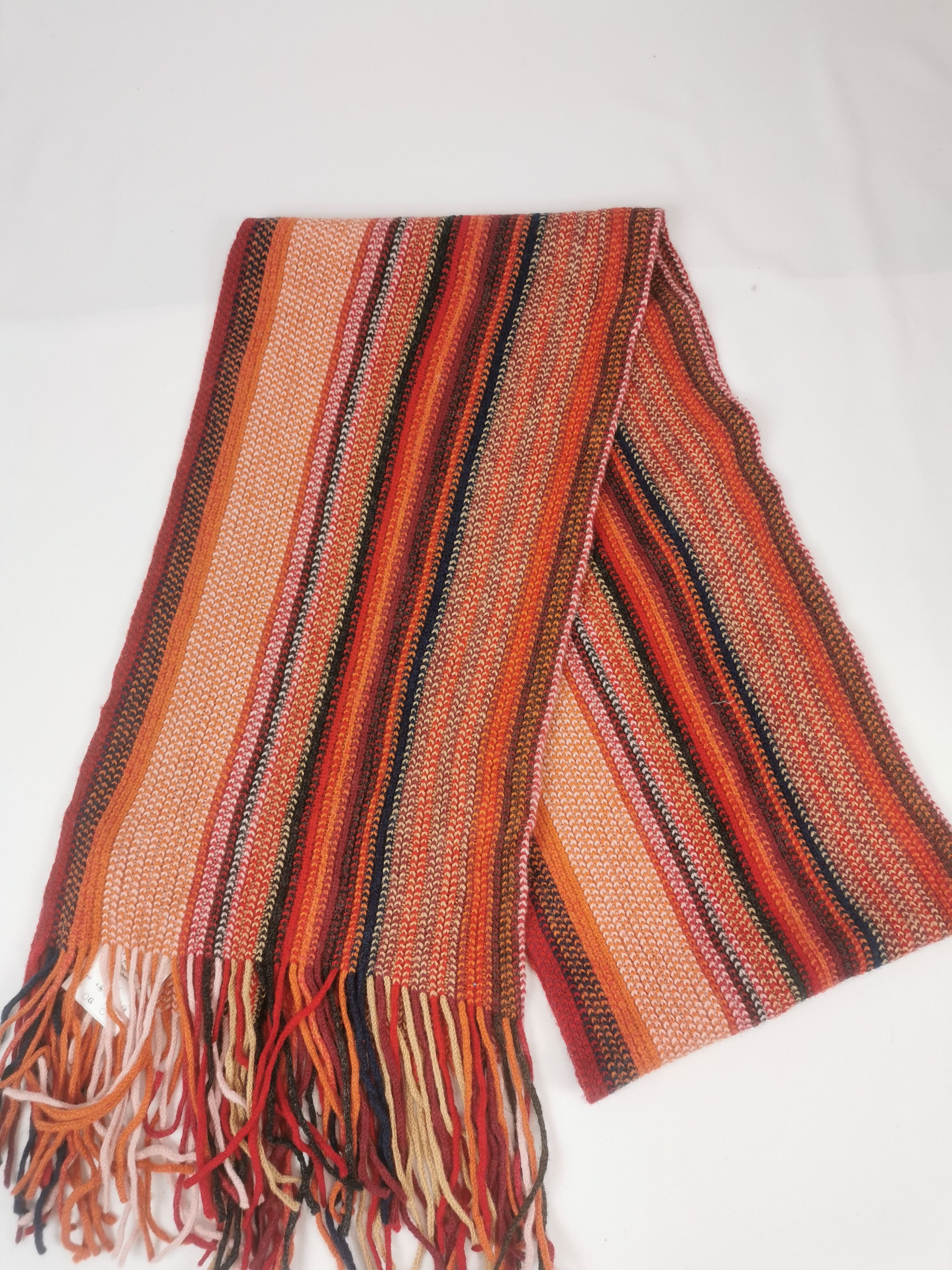 Vintage Willian brunton handknit scarf muffler Size ONE SIZE - 2 Thumbnail