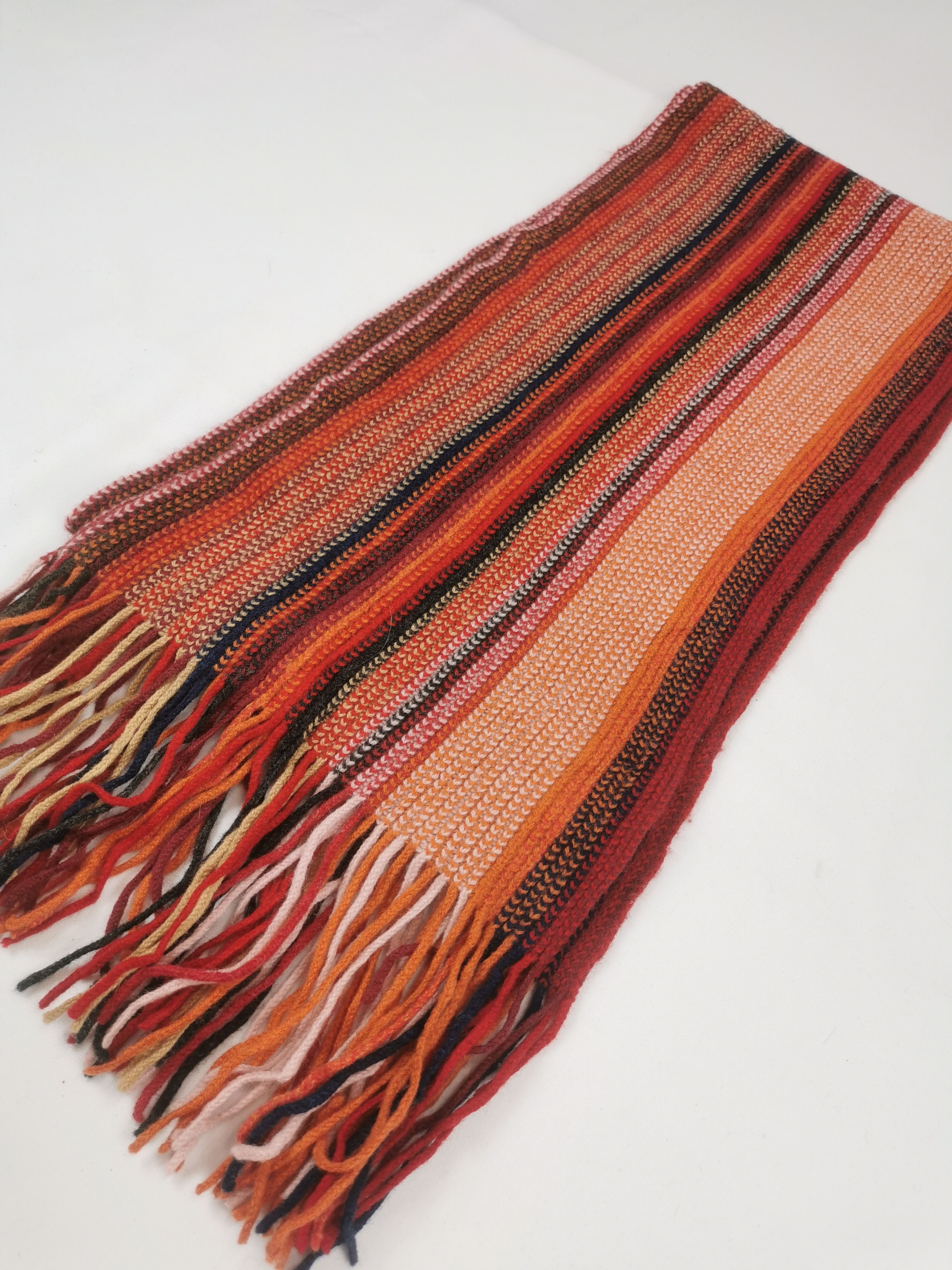Vintage Willian brunton handknit scarf muffler Size ONE SIZE - 8 Thumbnail