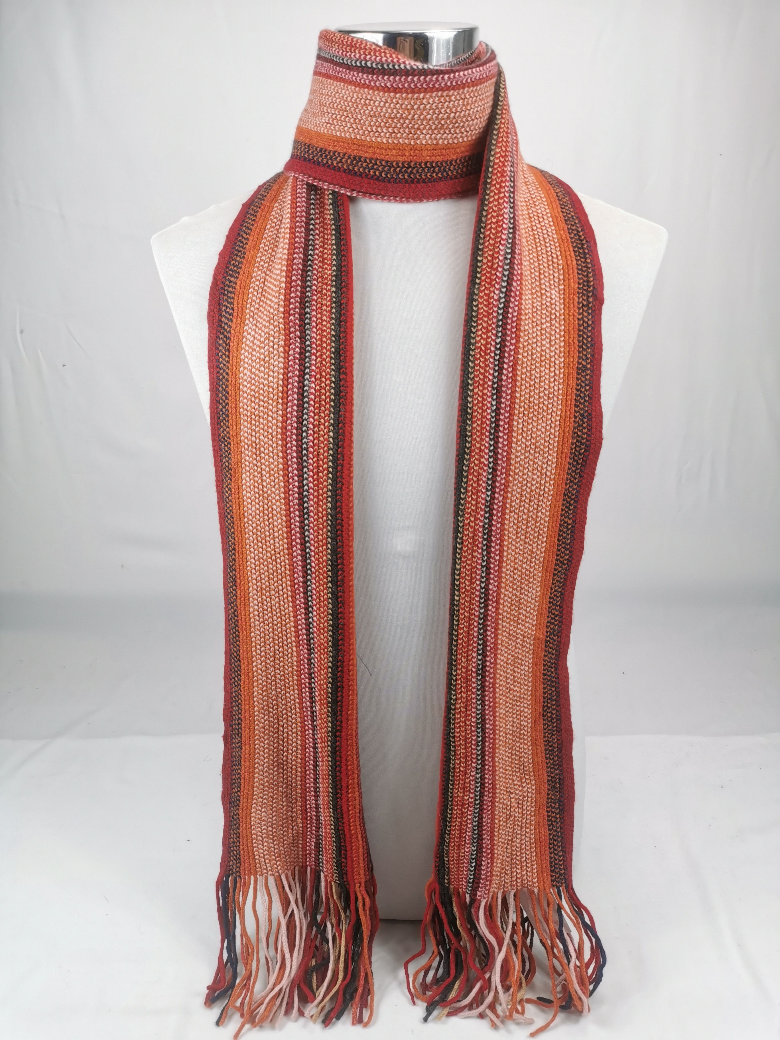 Vintage Willian brunton handknit scarf muffler Size ONE SIZE - 1 Thumbnail