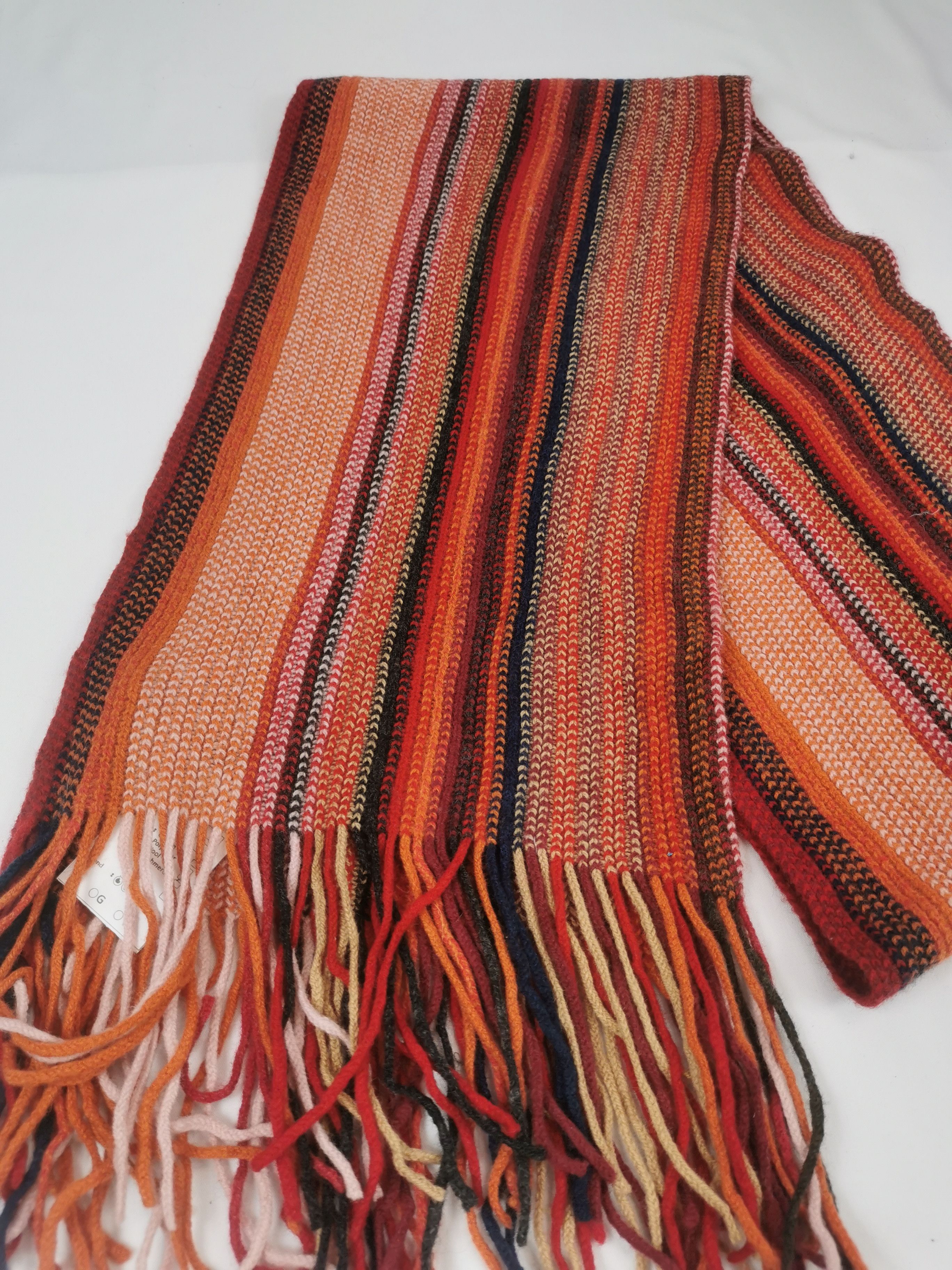 Vintage Willian brunton handknit scarf muffler Size ONE SIZE - 5 Thumbnail