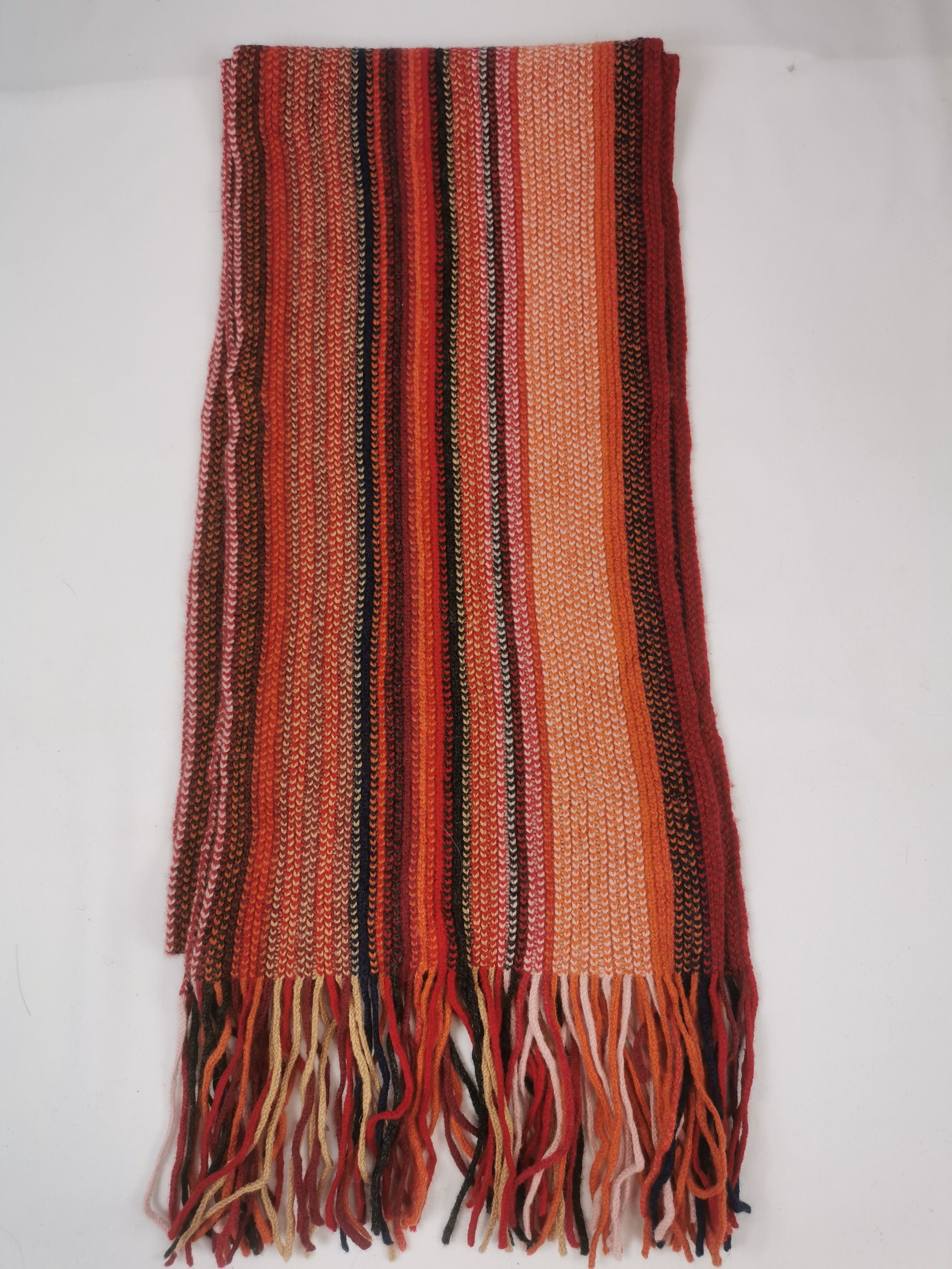 Vintage Willian brunton handknit scarf muffler Size ONE SIZE - 7 Thumbnail